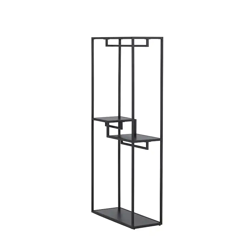 Staal Clothing Hanger - Black / Steel Färg: Black