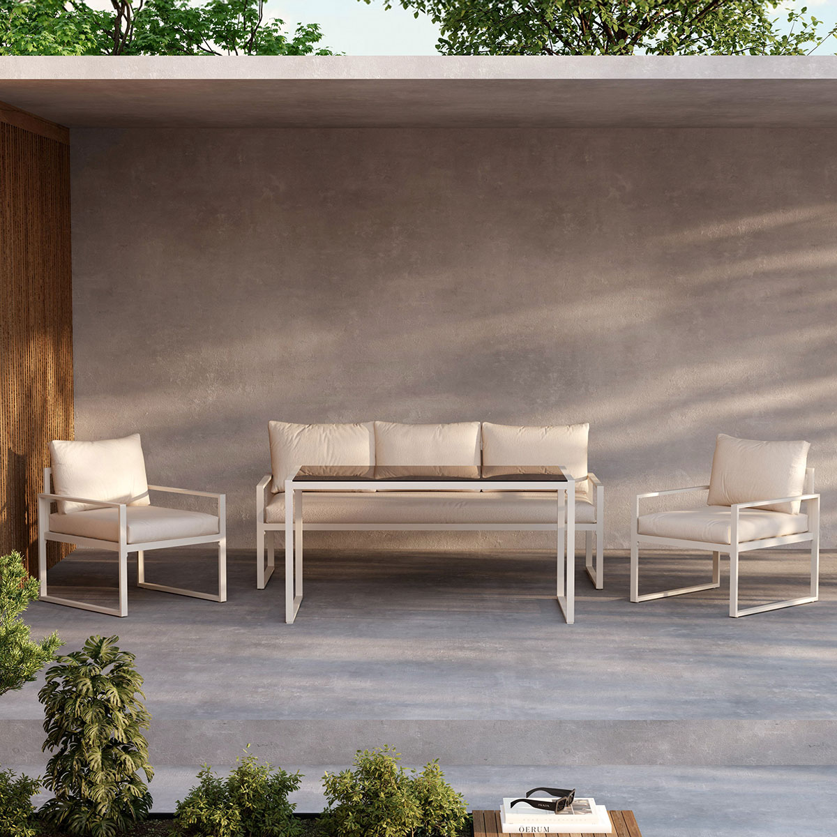Loungegrupp Venture Home Catania Utomhus
