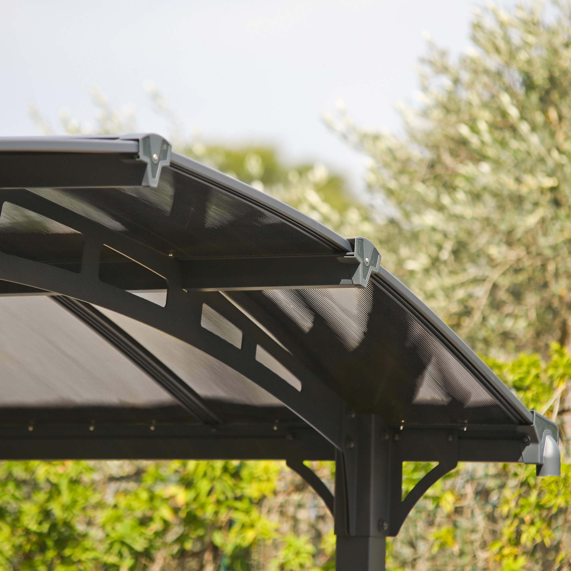 Carport Canopia by Palram Alpine I Metall För Husbil 3,6x8,5 m