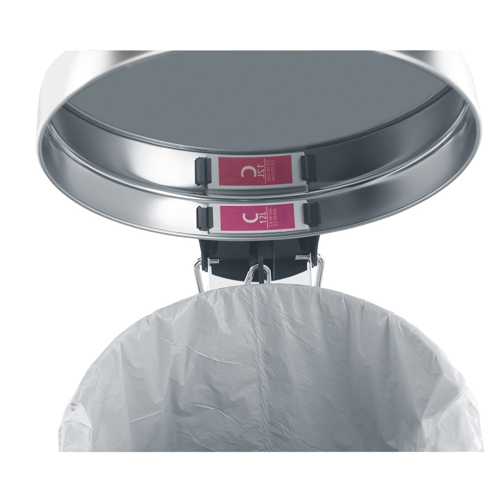 Avfallspåsar Brabantia 10-12L Vit Plastpåse med Knytband