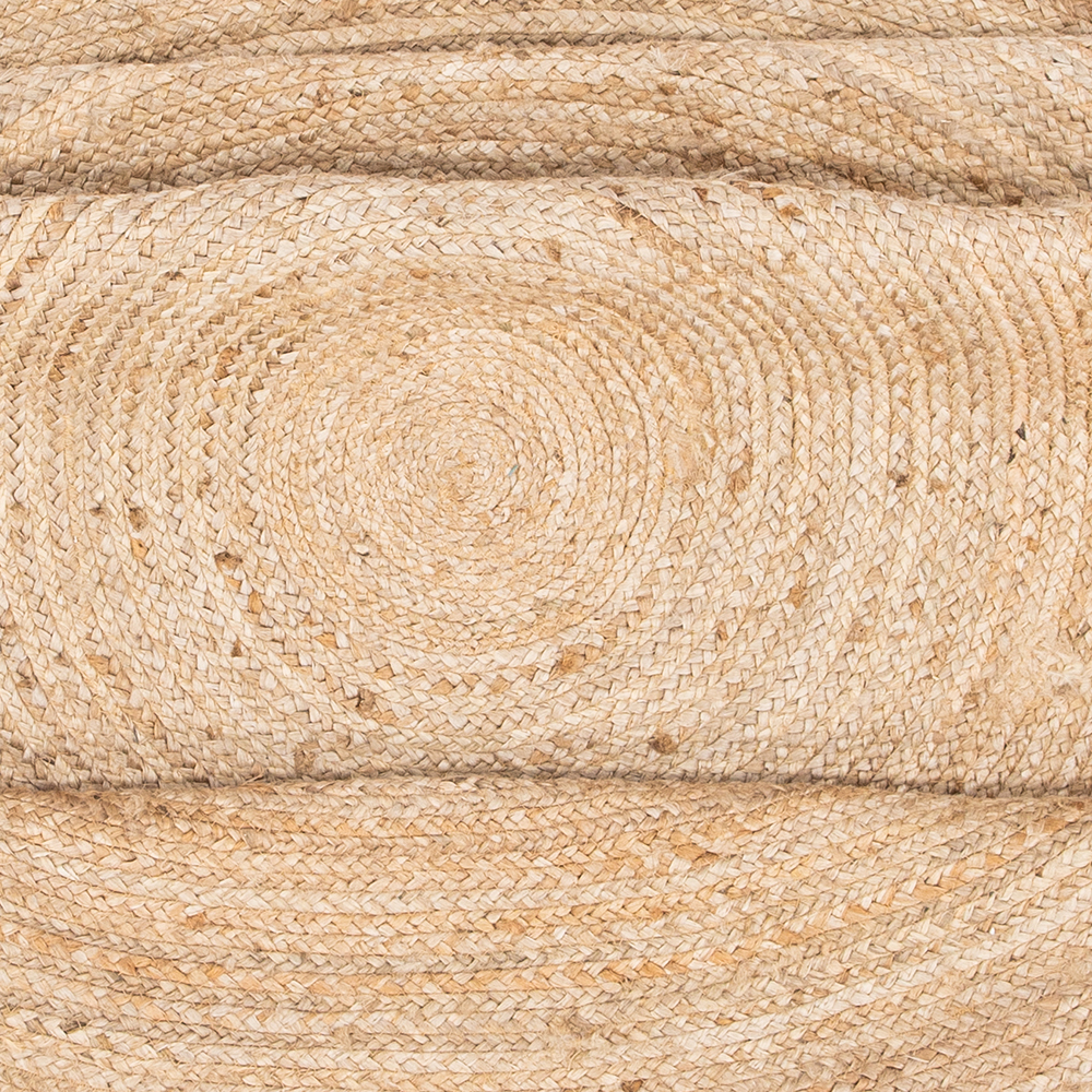 Oliver 100% jute - 200*200- -Round-Natural dark 200x200 cm