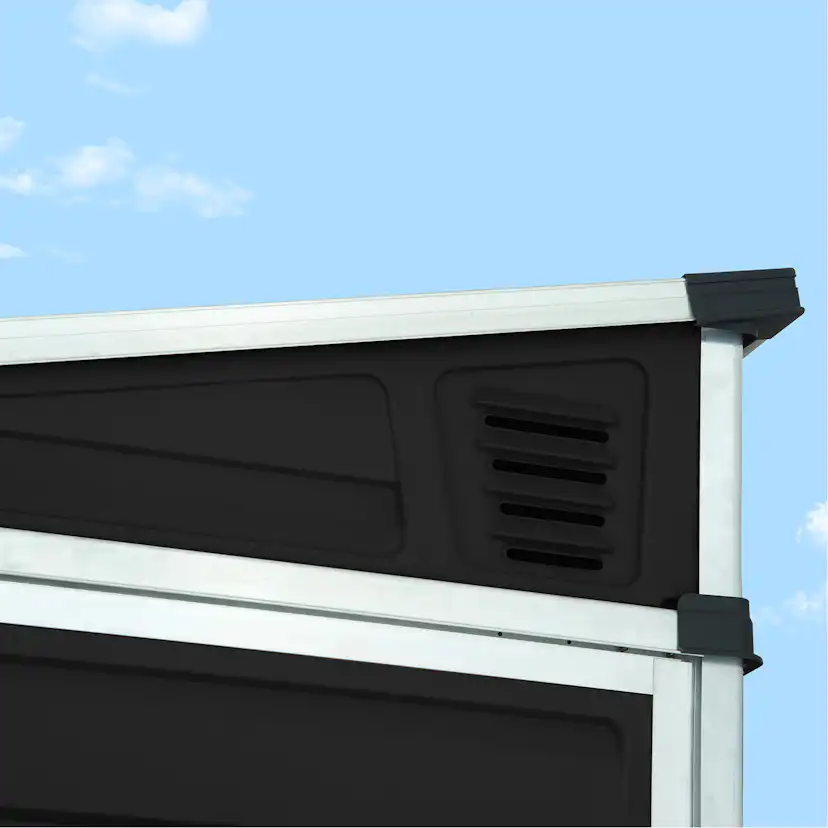 Skjul Canopia by Palram Skylight Pent 2,1 m² Vinklat Tak