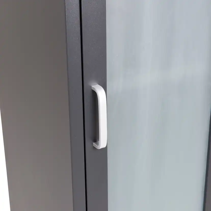 Högskåp Venture Home Acero Svart Förvaringsmöbel 150 cm