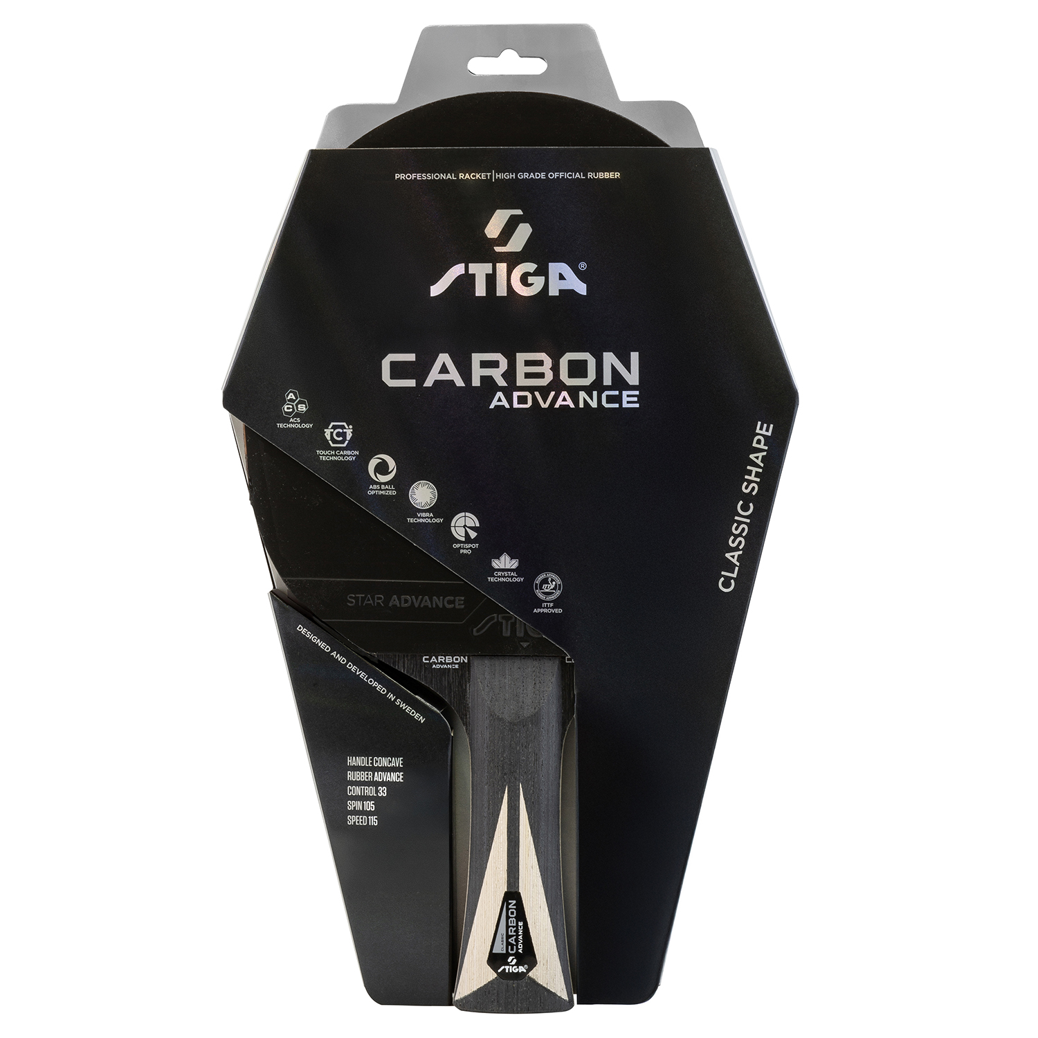 Pingisracket Stiga Sports Carbon Advance