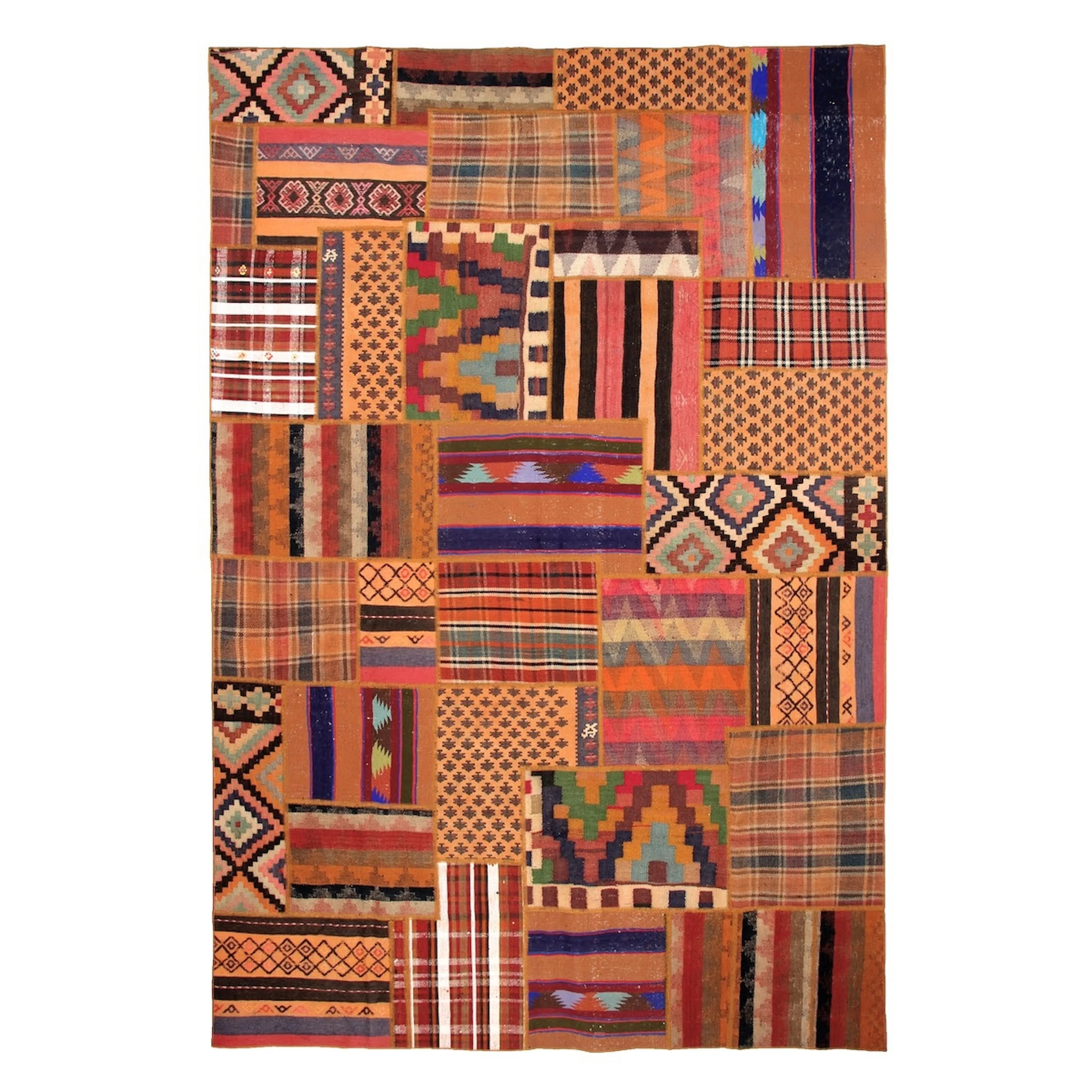 Persisk Patchworkmatta Arkiio Shiraz/Azerbajdzjan 202x300