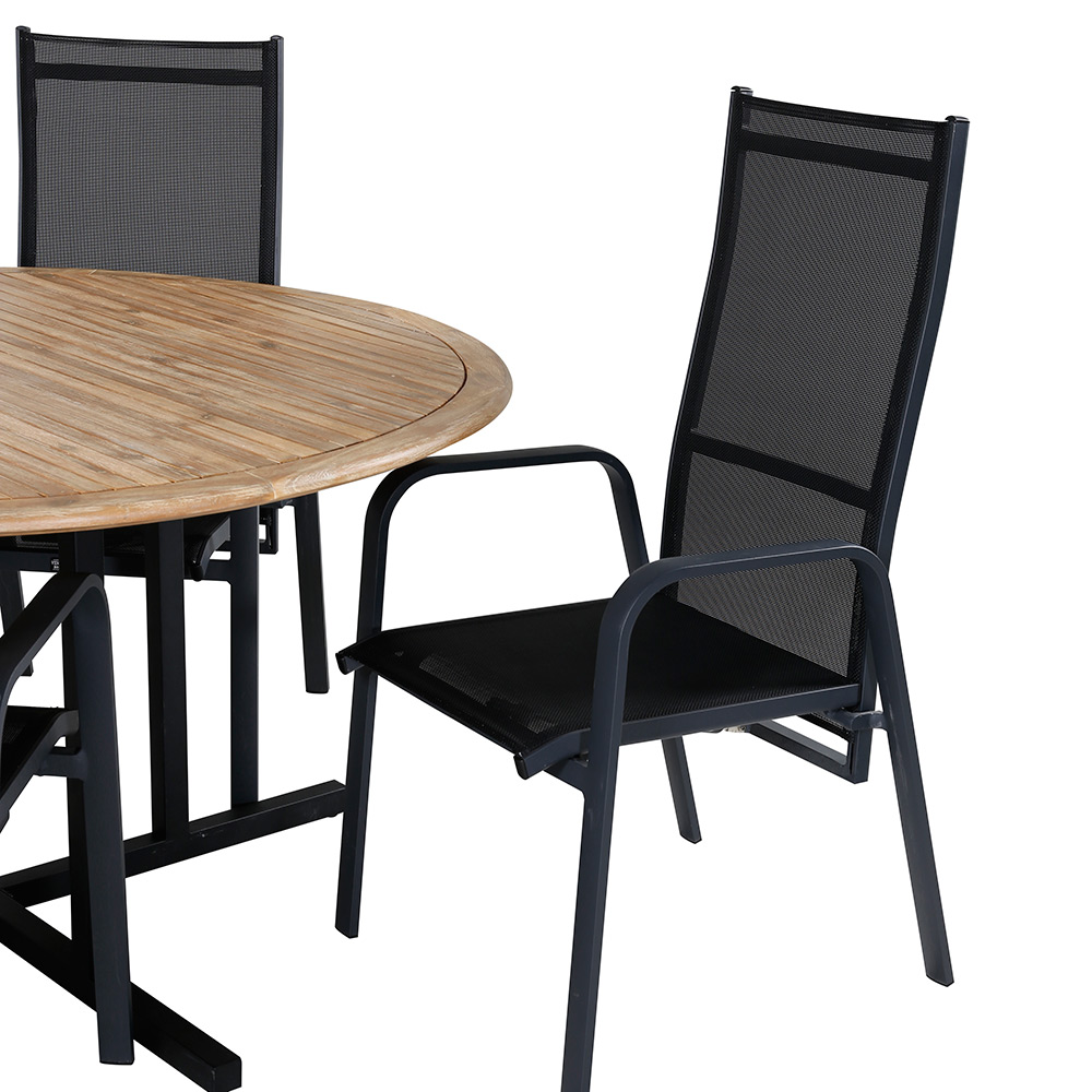 Matgrupp Venture Home Zurc med 4 Curz Matstolar