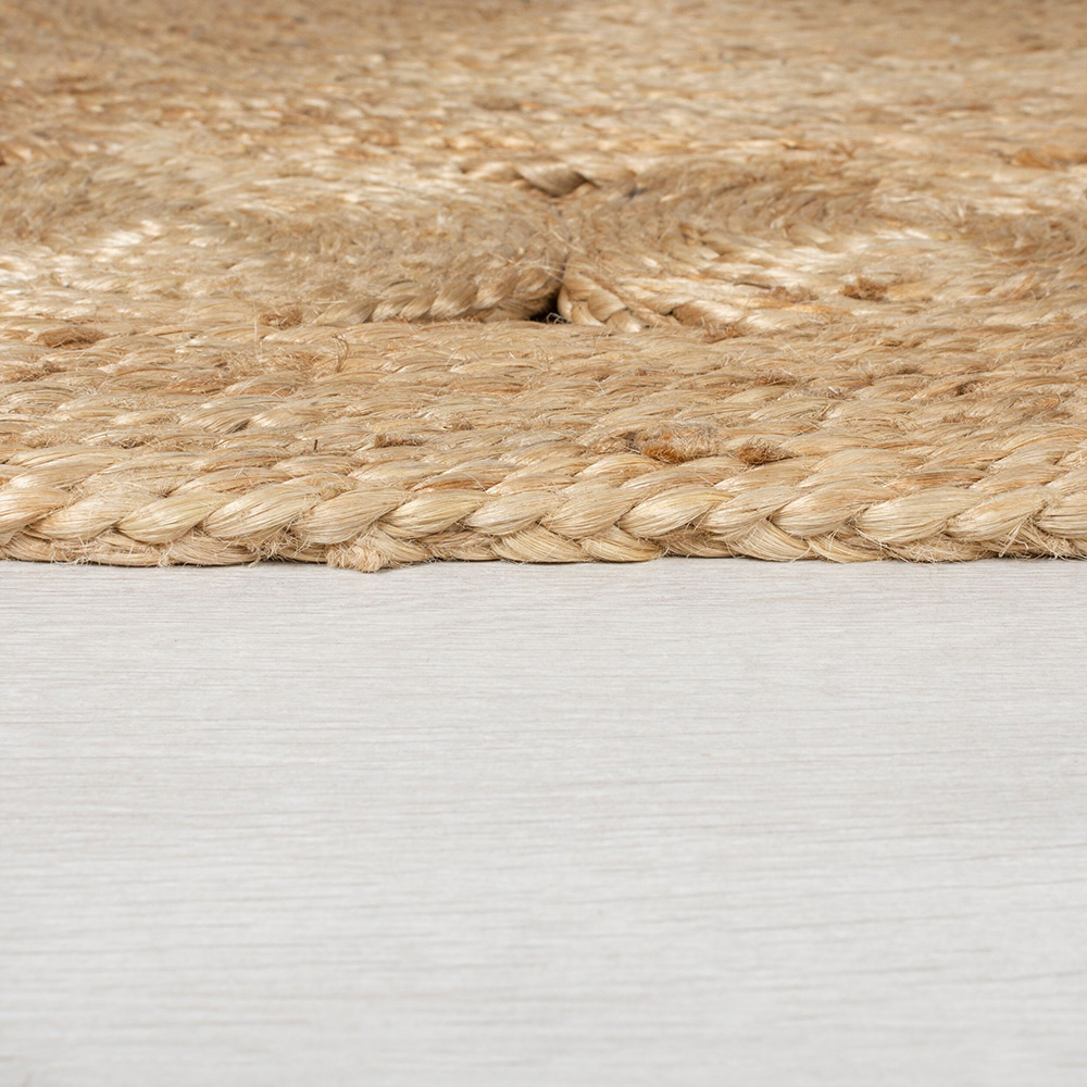 Handvävd Matta Flair Rugs Arya Jute Circle 150x150 cm