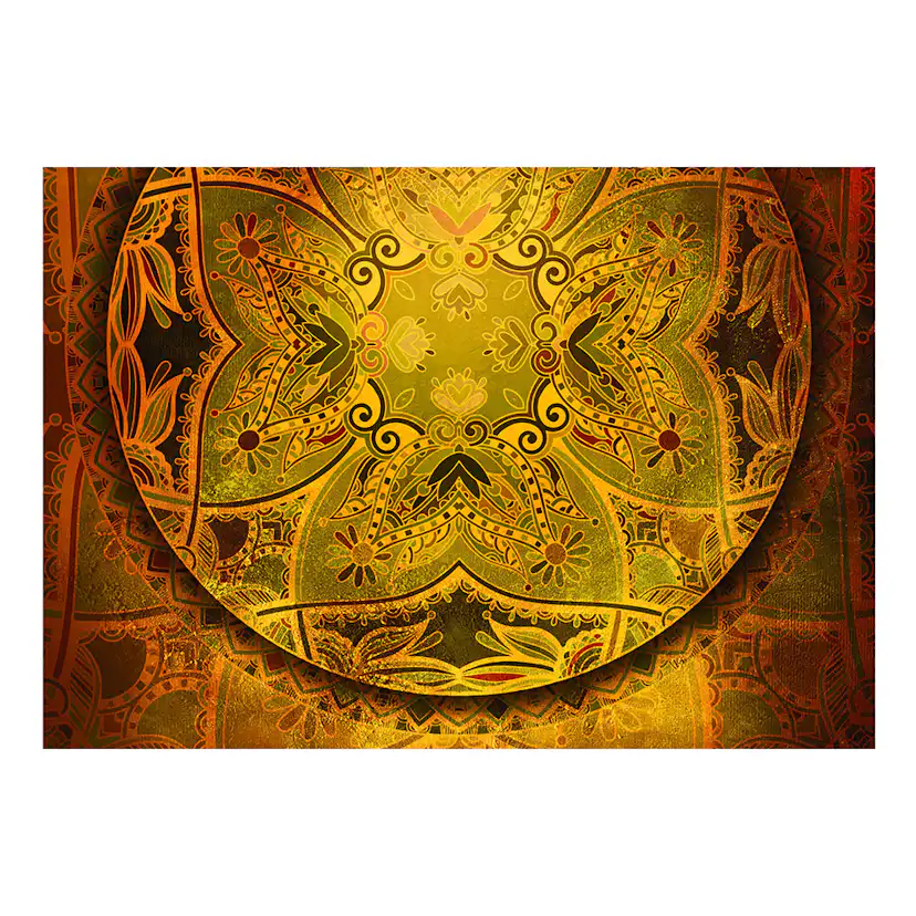 Fototapet Arkiio Mandala: Golden Poem