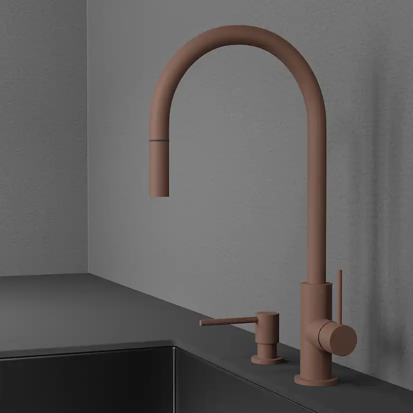 DiskmedelspumpClean Dispenser Rust Rust