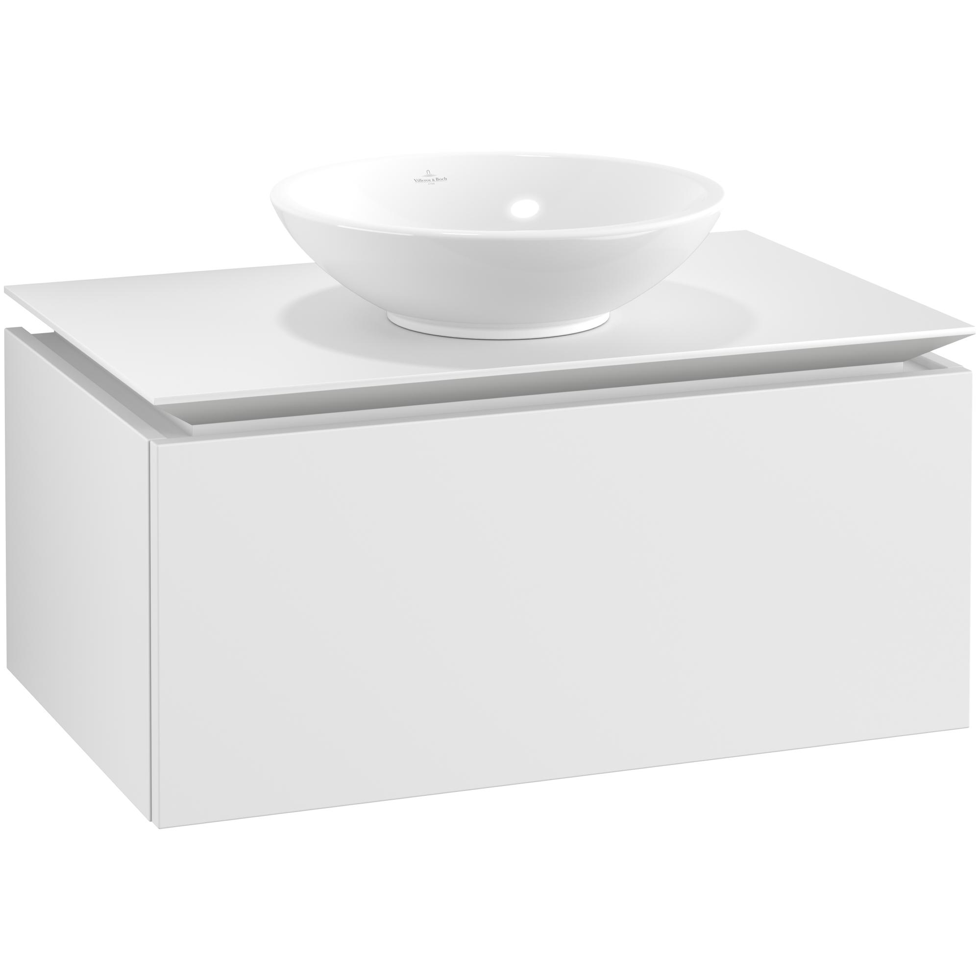 Tvättställsskåp Villeroy & Boch Legato Kompakt 800 med 1 Låda för Ytmonterat Tvättställ