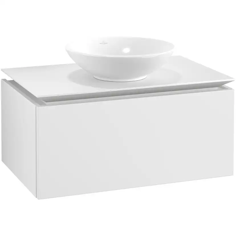 Tvättställsskåp Villeroy & Boch Legato Kompakt 800 med 1 Låda för Ytmonterat Tvättställ