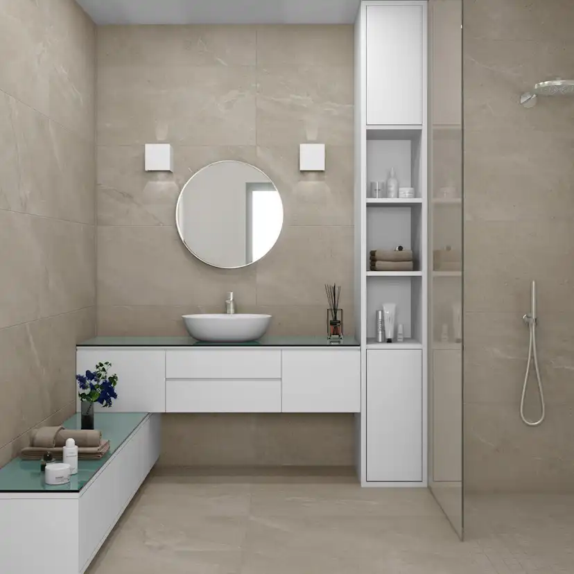 Klinker Ölandskalksten Varm Beige Matt 60x60 cm