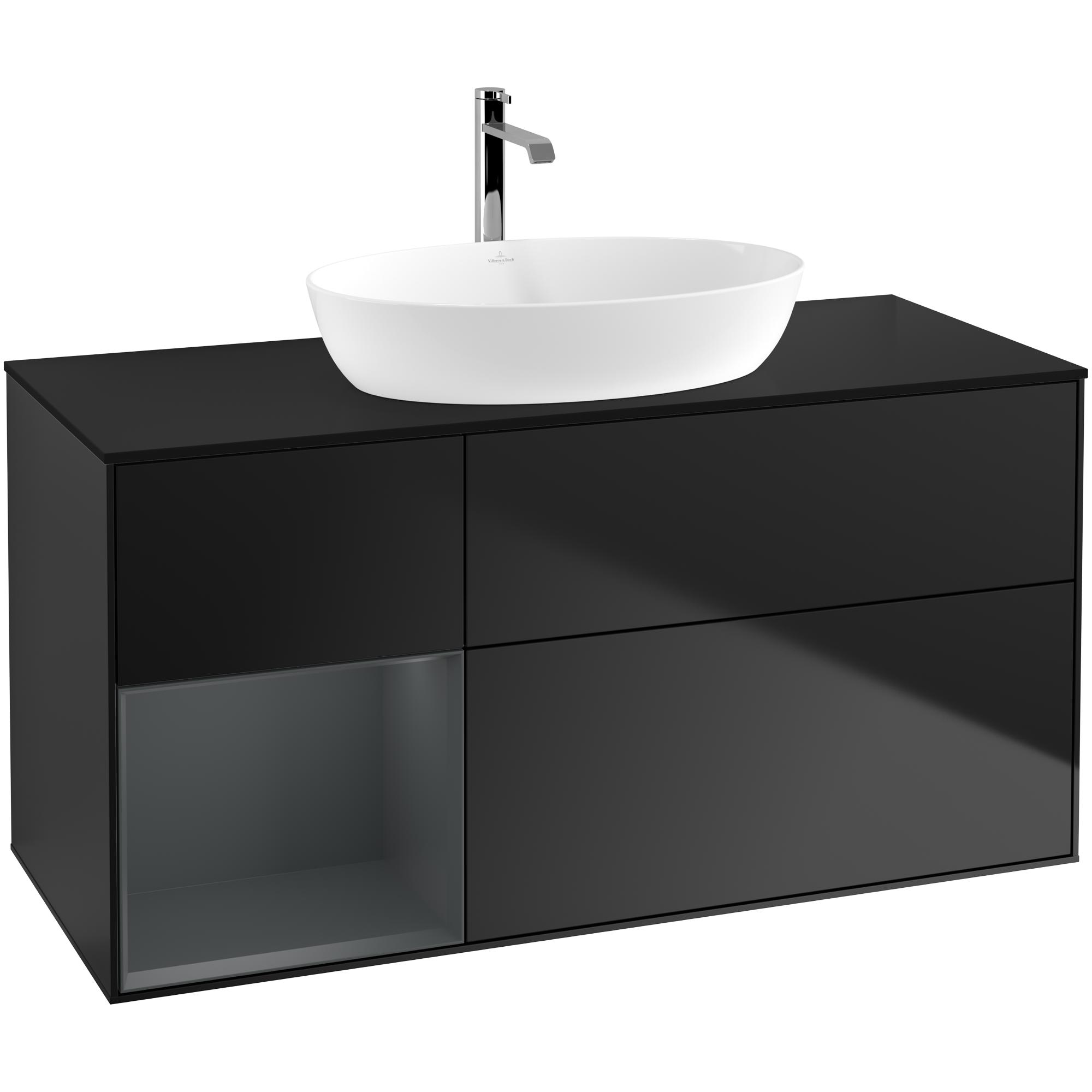 Tvättställsskåp Villeroy & Boch Finion med 3 Lådor Hylla och Bänkskiva för Fristående Tvättställ från Artis & Collaro