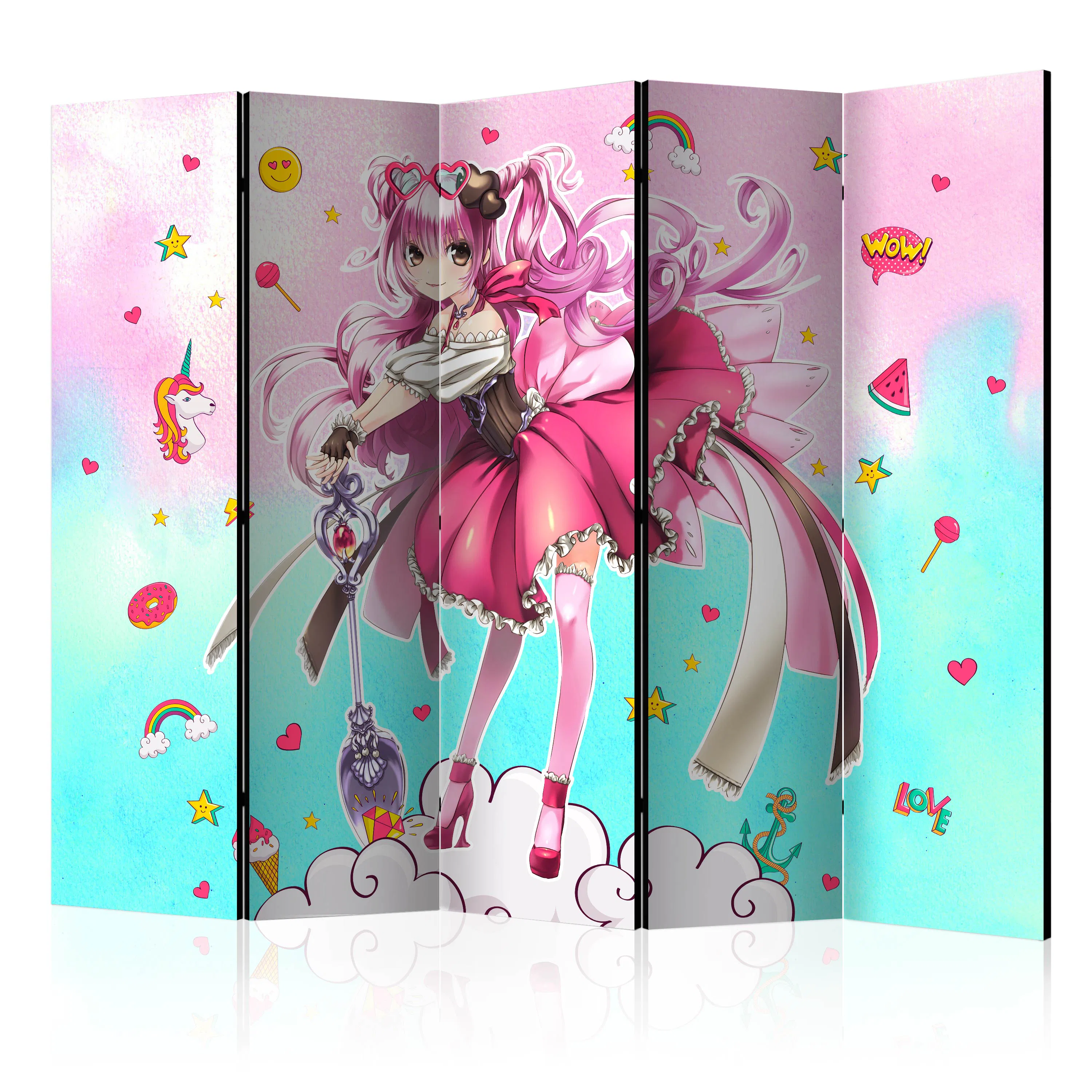 Rumsavdelare Arkiio Sorceress Miko II 225x172 cm