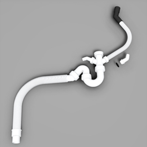 Rörset Insinkerator Vattenlås för Avfallskvarnar