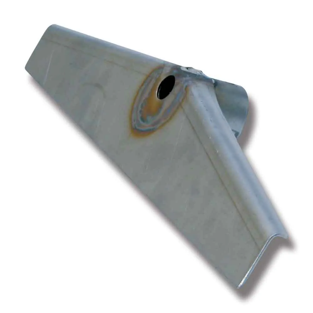 Gödselskrapa Willab Rostfri Vinklad Låg