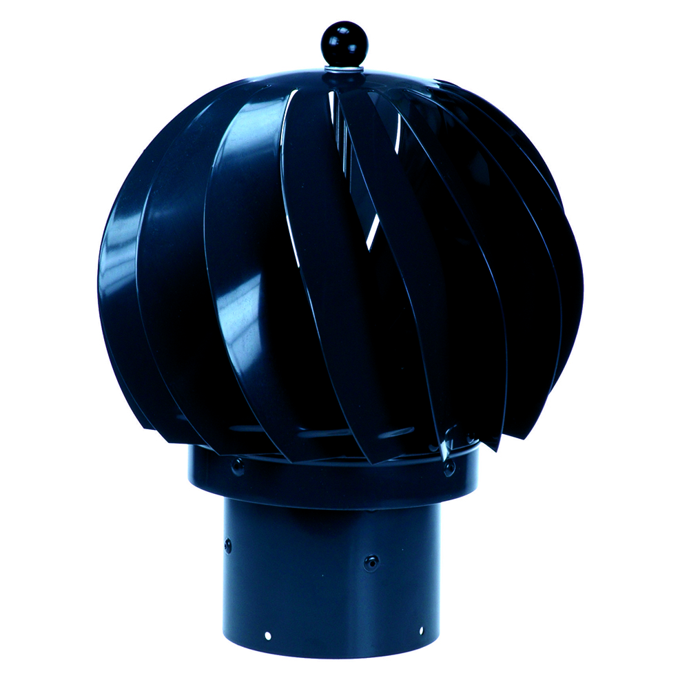 Vindfläkt Sunwind 110 mm Svart