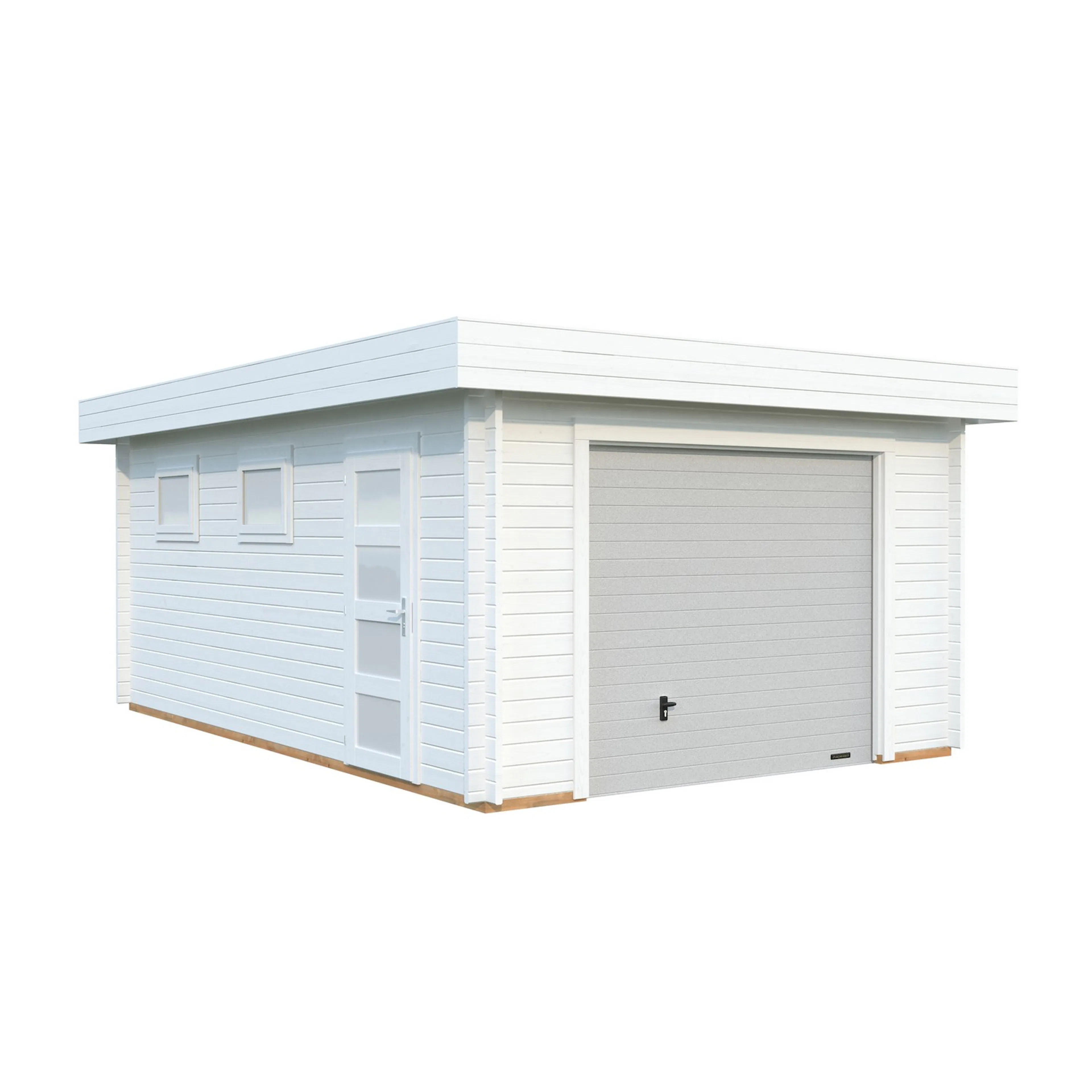 Rasmus 19,0 m2 mit Sektionaltor PNT9016W2 Vit
