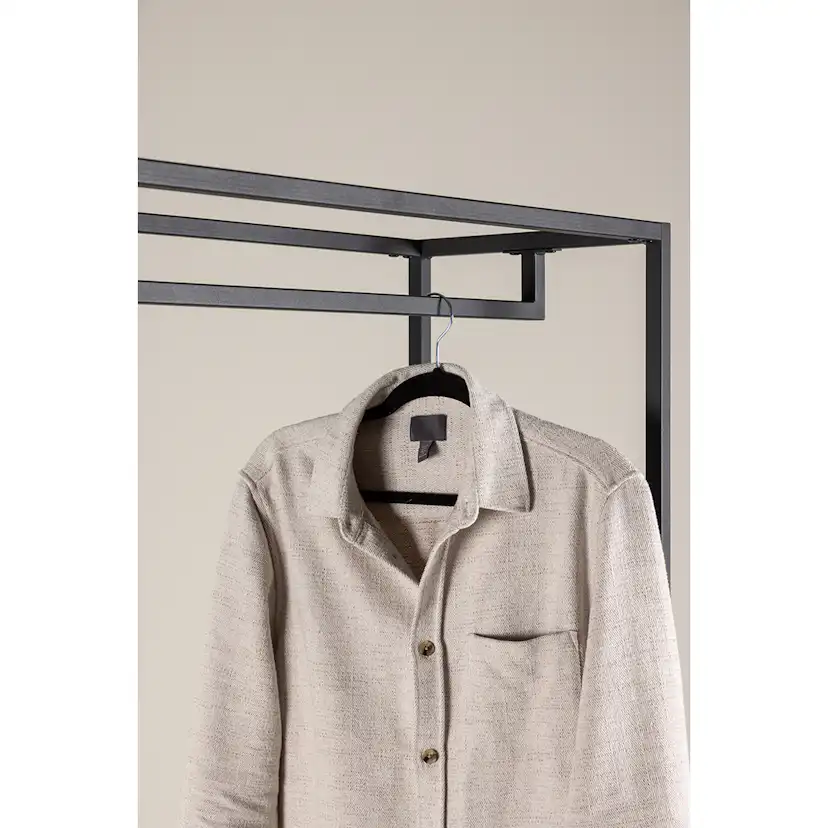 Staal Clothing Hanger - Black / Steel Färg: Black