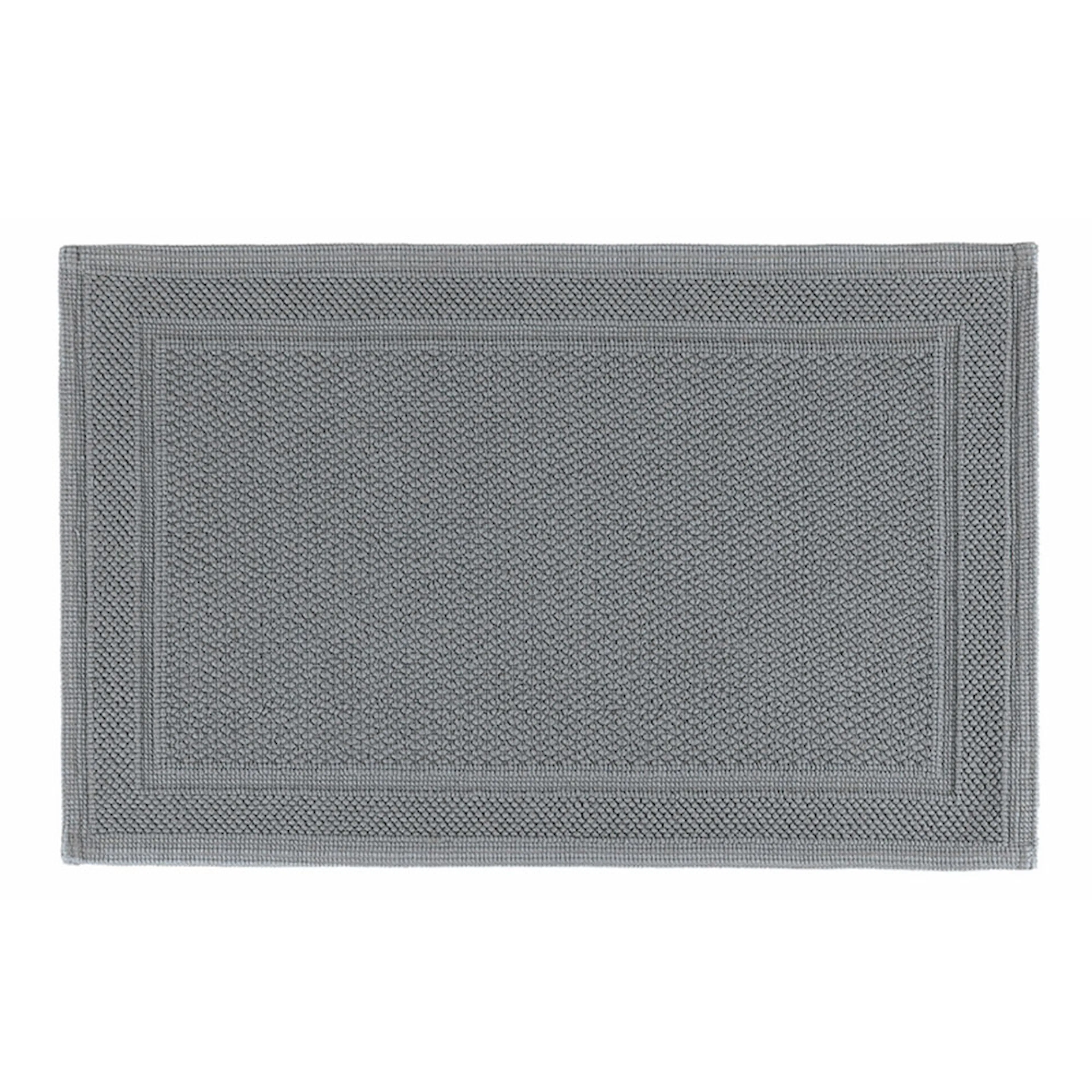 Badrumsmatta Bee Waffle steel 50x80 cm Steel