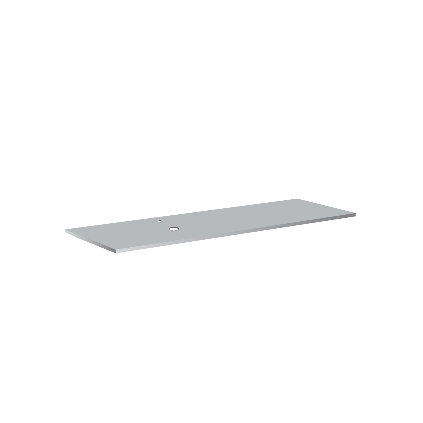 BÄNKSKIVA 1610X462X12 VÄNSTER HÅL BRASS RELISH SUEDE Bredd: 1610 mm, Vänster