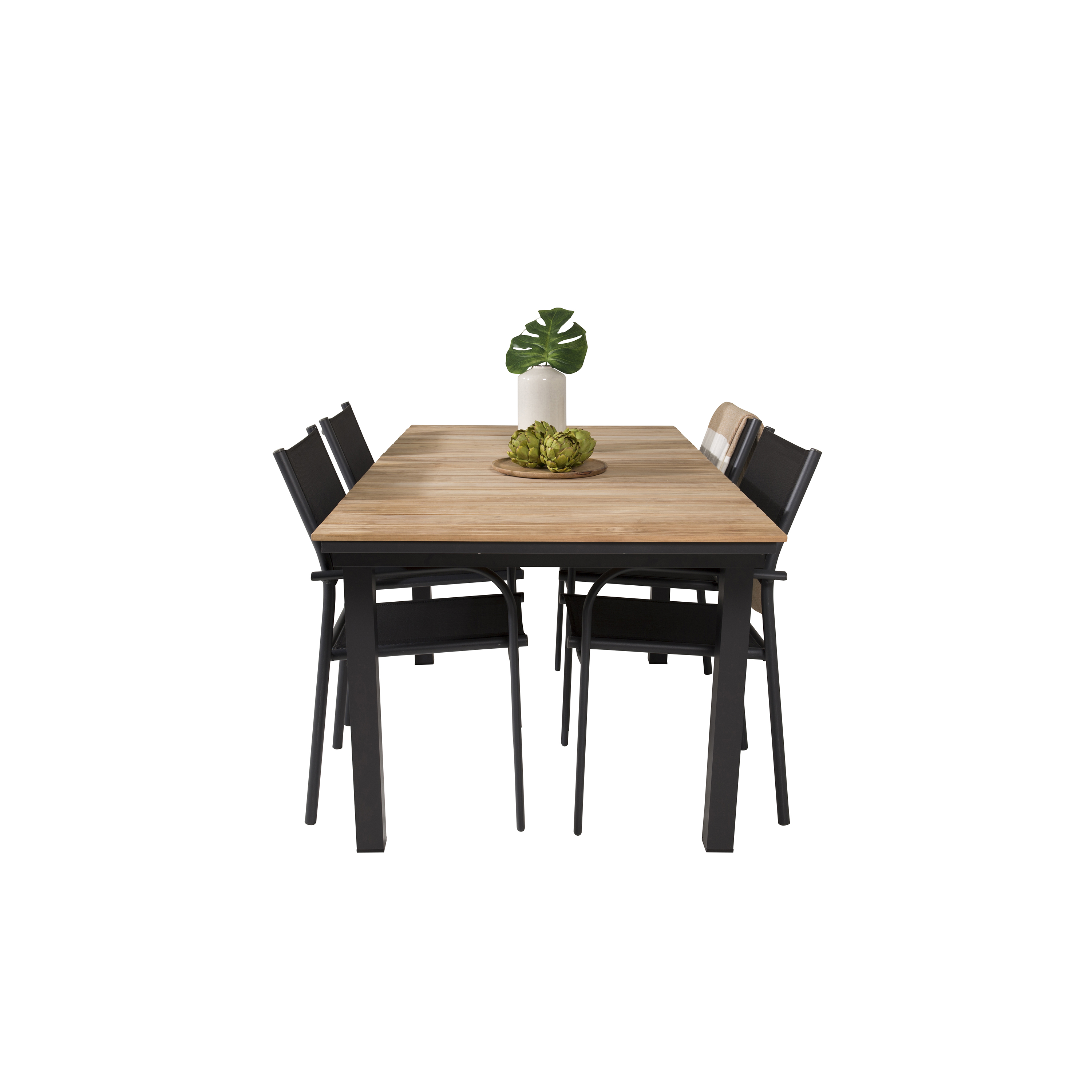 Matgrupp Venture Home Meya 160/240 med 4 Siri Matstolar