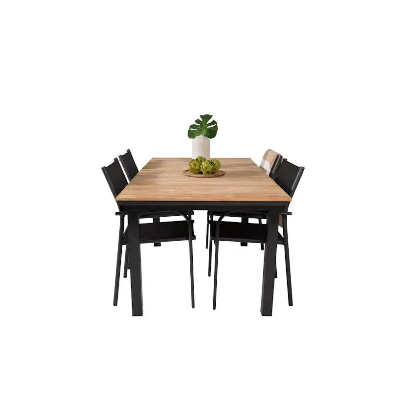 Matgrupp Venture Home Meya 160/240 med 4 Siri Matstolar