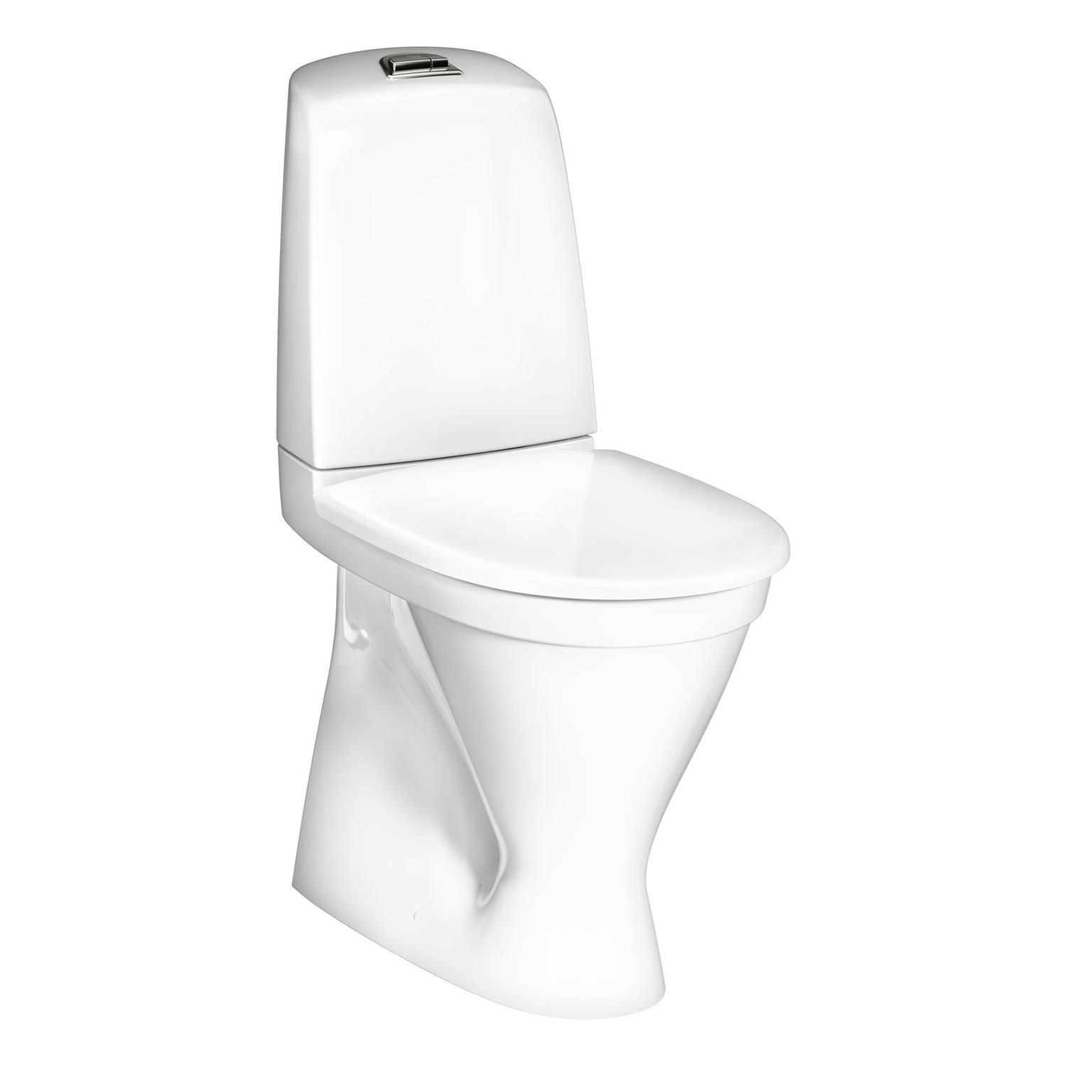 Nautic 1546 Hygienic Flush Mjuksits Vit, Enkelspolning 4l Mjuksits Vit, Enkelspolning 4l