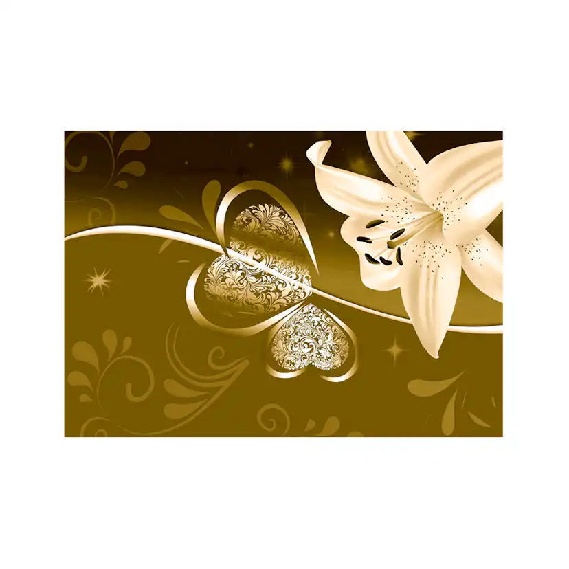 Fototapet Arkiio Lily In Shades Of Green