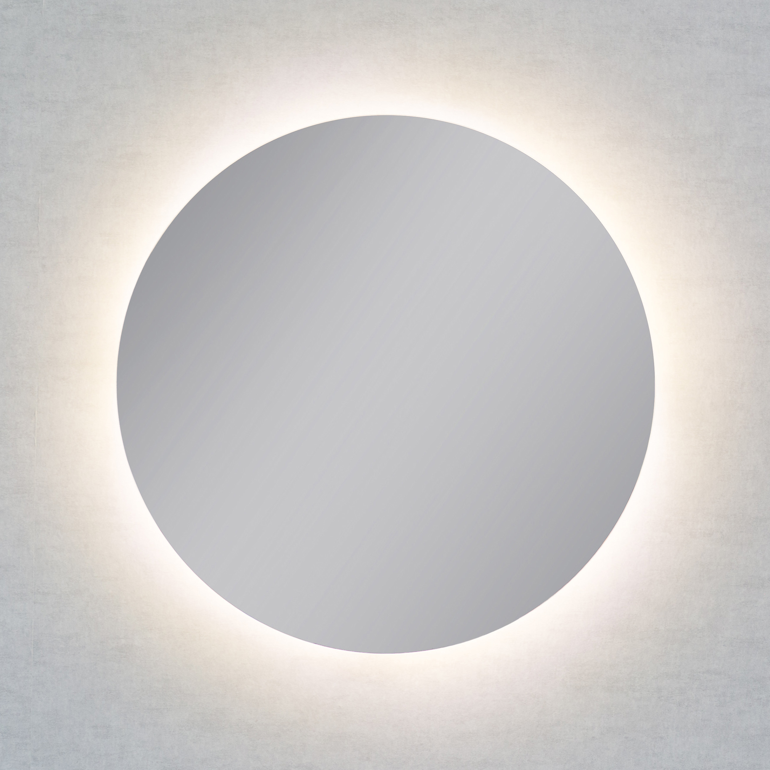 Spegel Vidi Moon Rund med LED-belysning