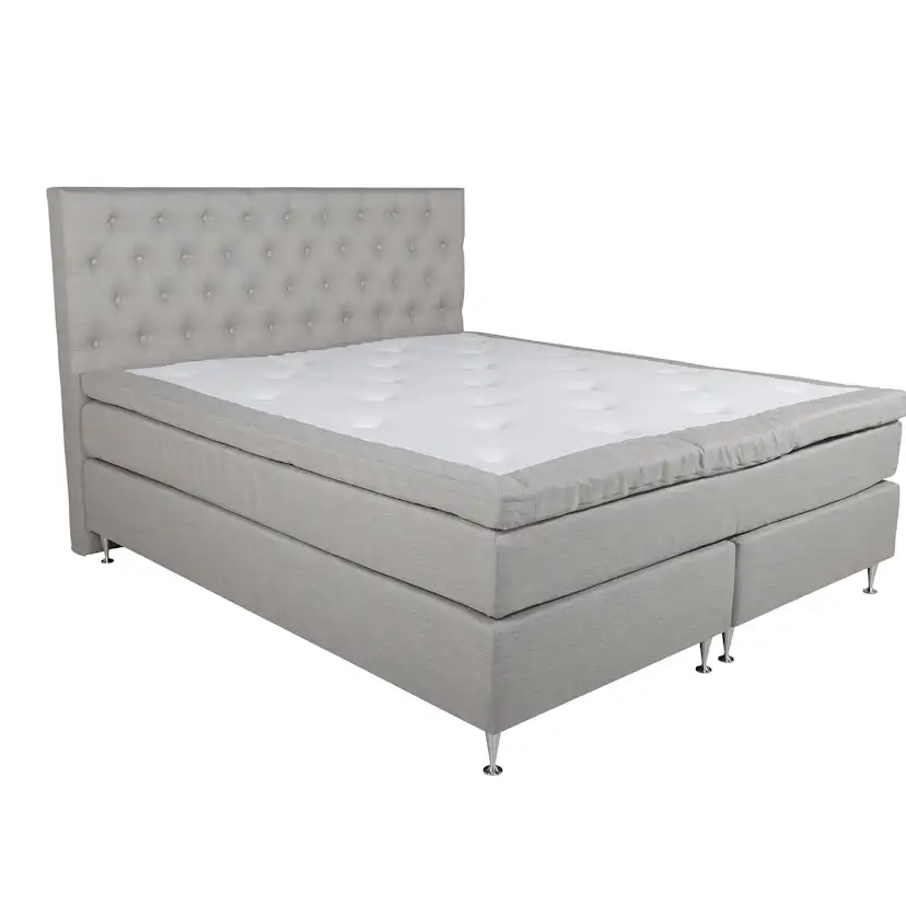 Kontinentalsäng Venture Home Rälla Tyg med Sänggavel Frösslunda