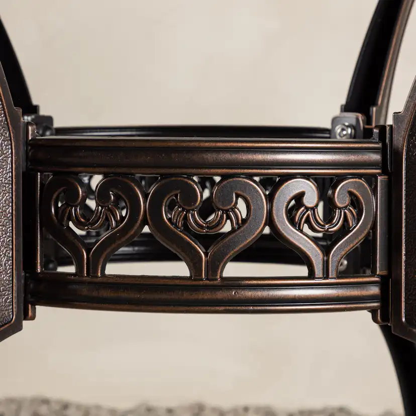 Cafébord Utomhus Venture Home Coimbra i Slitstarkt Aluminium