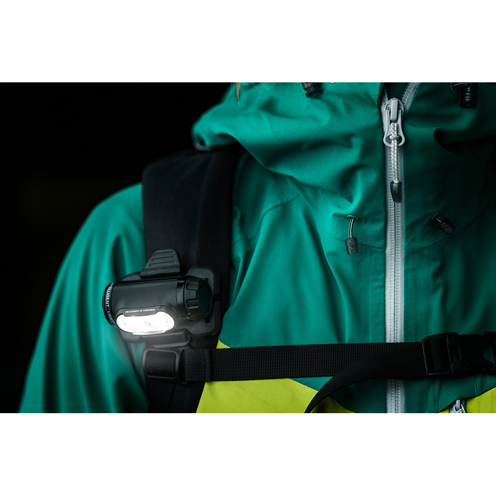 Pannlampa Silva Explore 4RC Vattentät Svart Laddbar Arbetslampa 400Lm