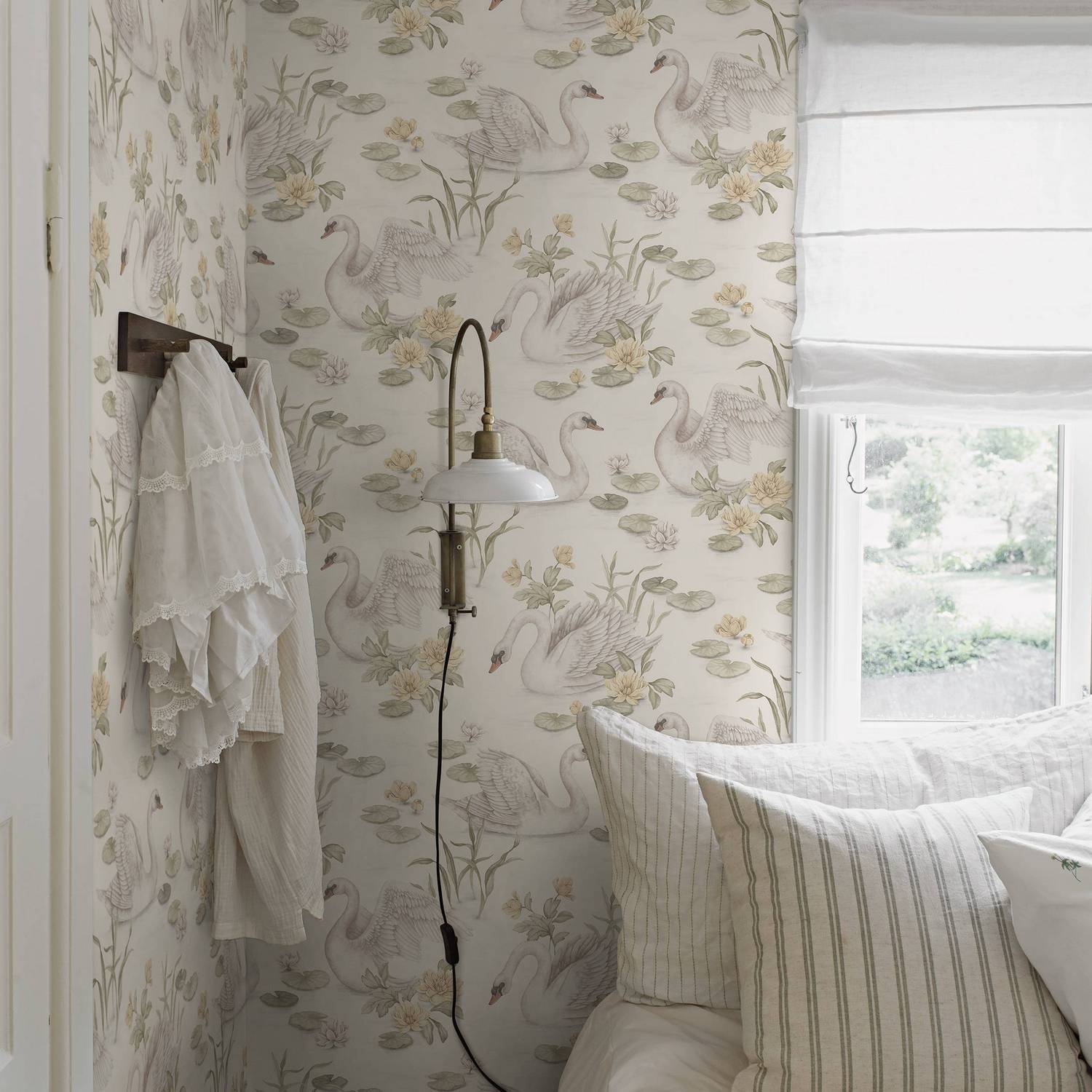 Tapet Boråstapeter Lily Swan 6926