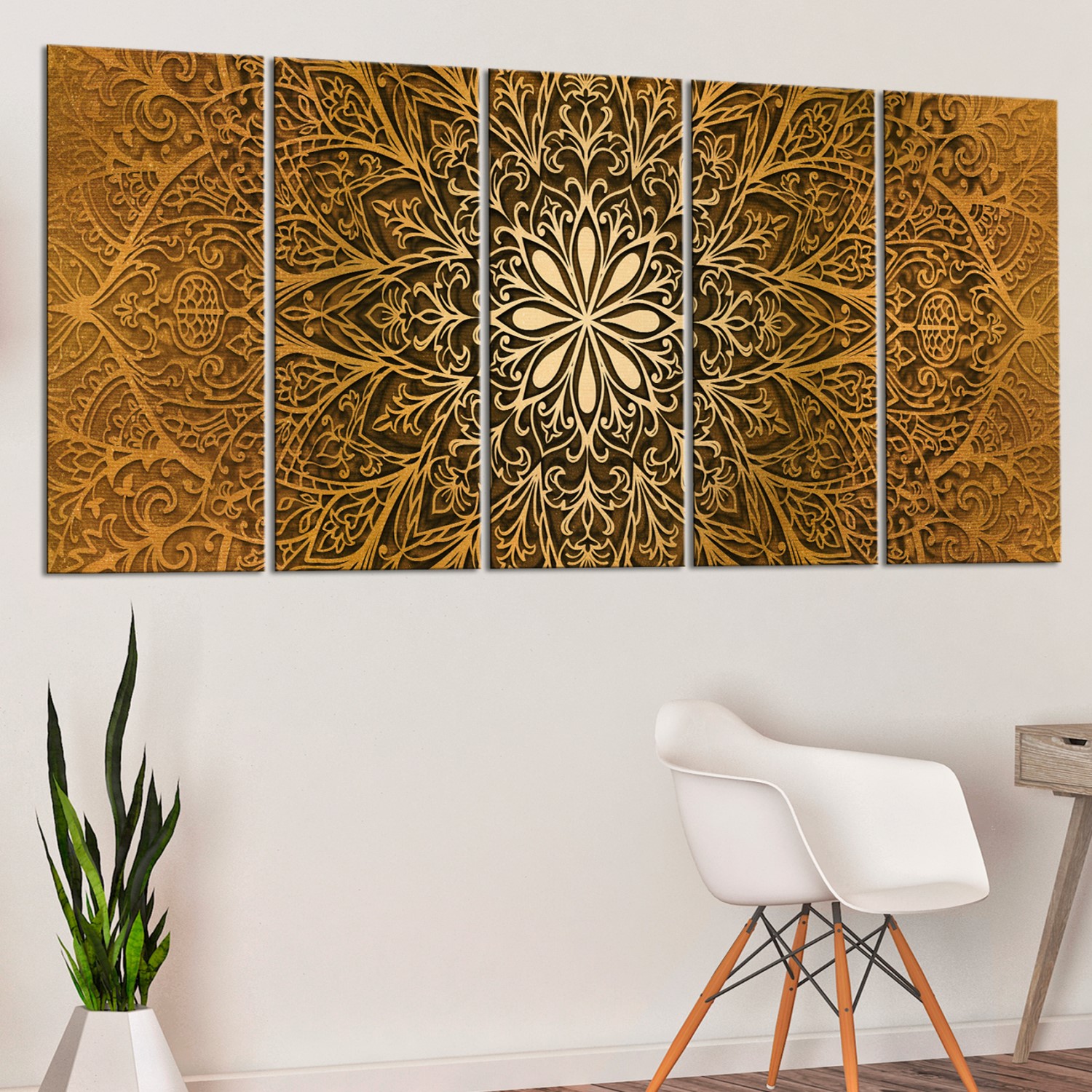 Tavla - Paper Mandala 200x80 200x80 cm
