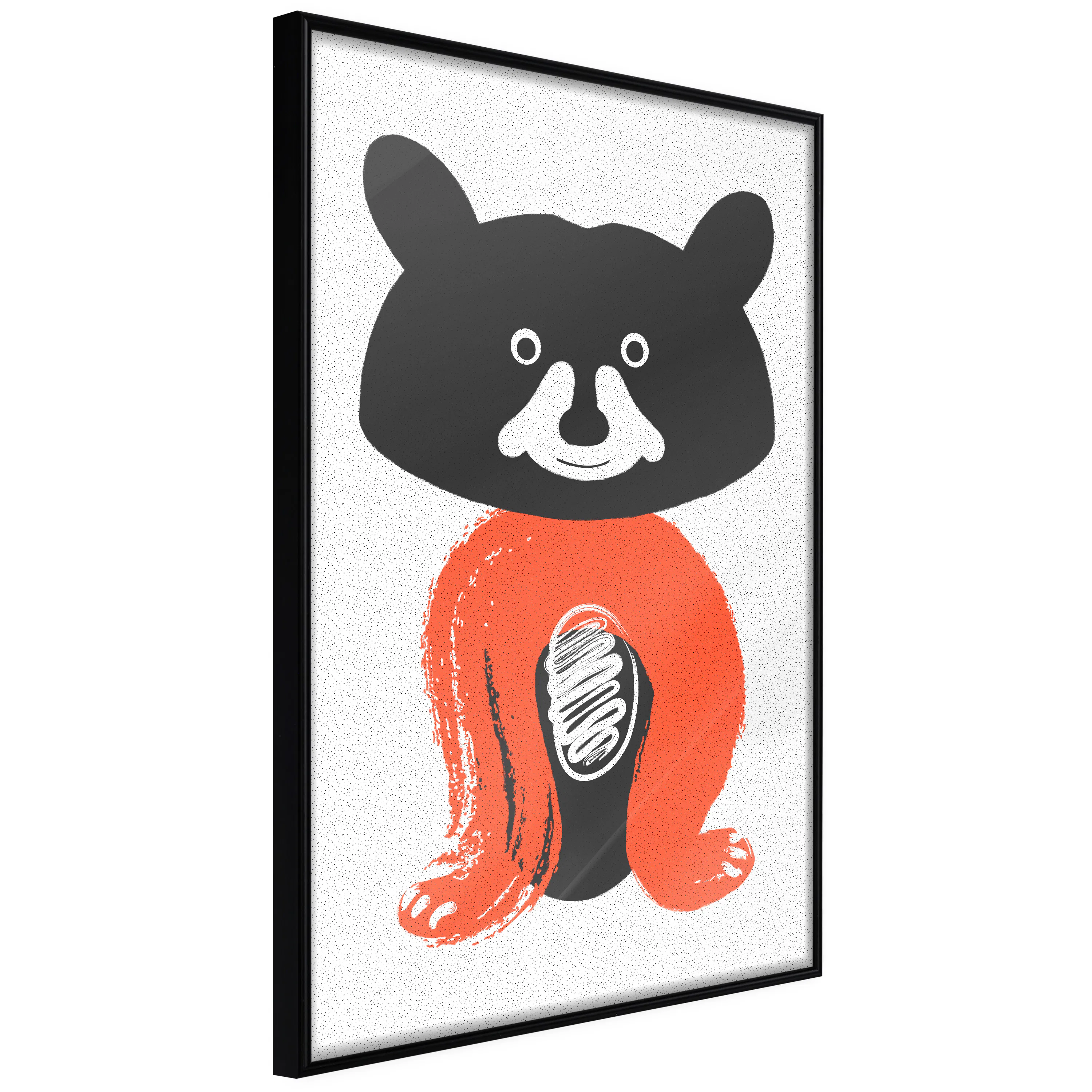 Poster Artgeist Affisch Nice Mr. Raccoon