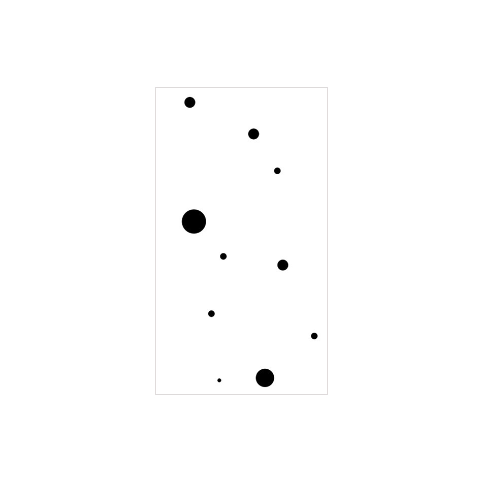 Fototapet Arkiio Stylish Dots 50x1000 cm
