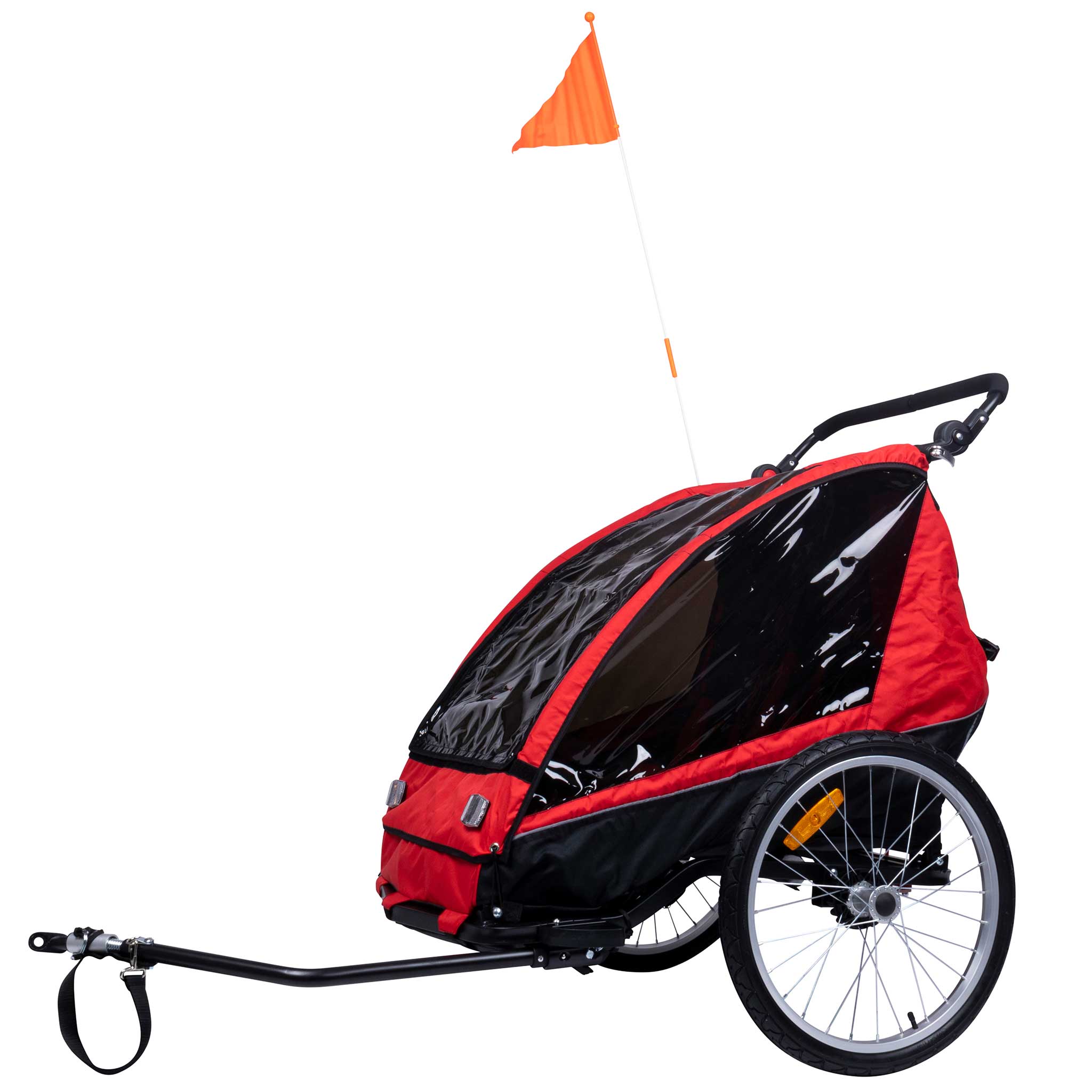 Cykelvagn Trekker för 1-2 Barn Pro
