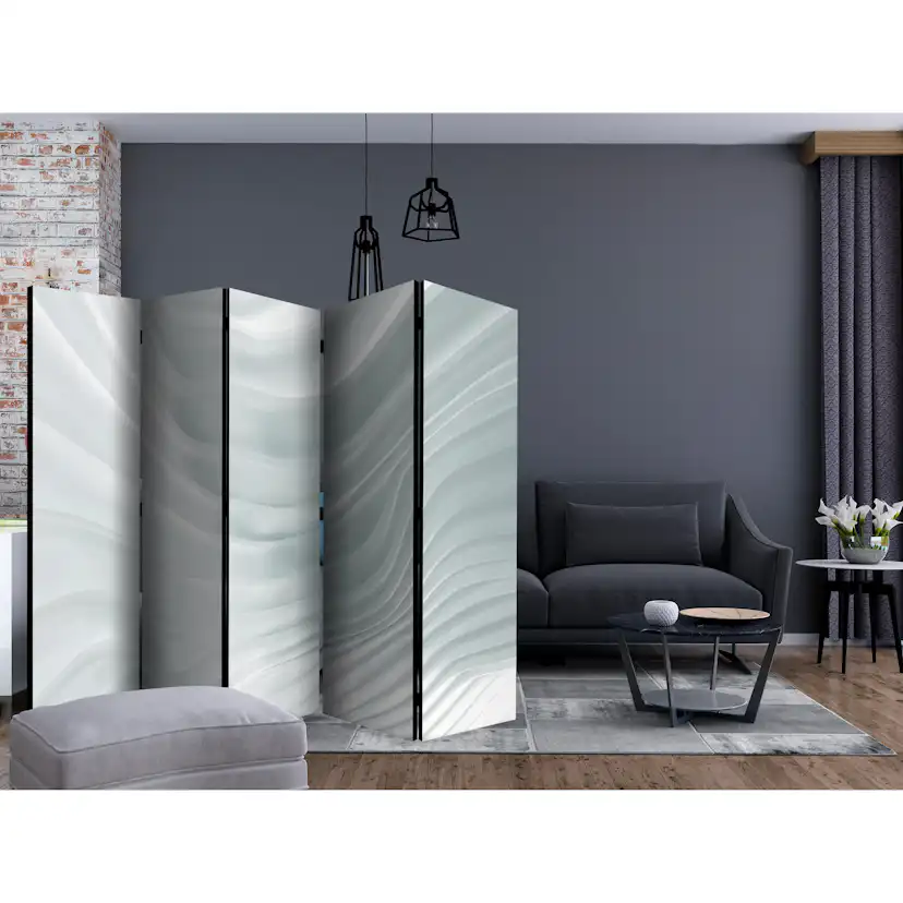 Rumsavdelare Arkiio Waving White II 225x172 cm