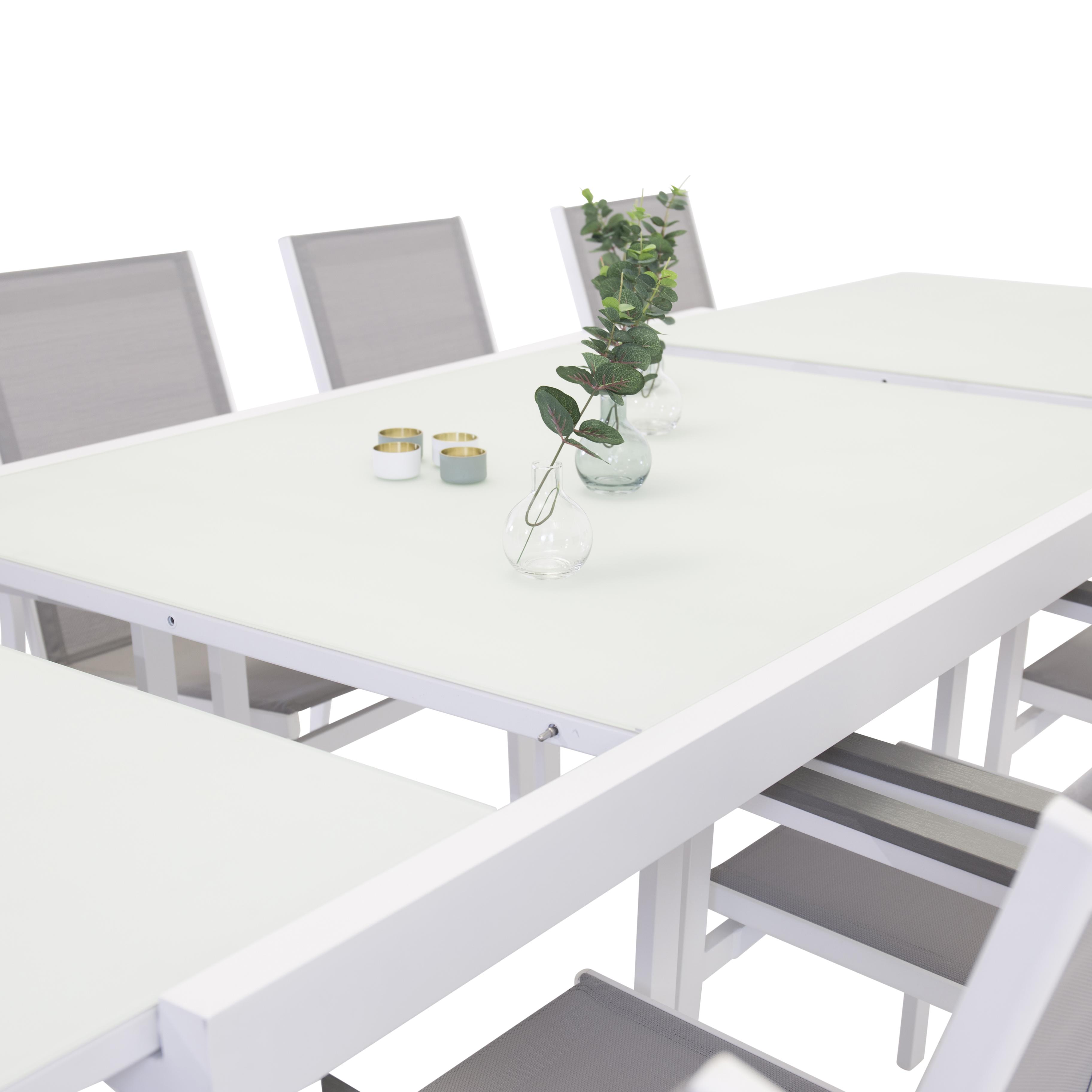 Matgrupp Venture Home Santorini 200/320 med 10 Pincy Stolar