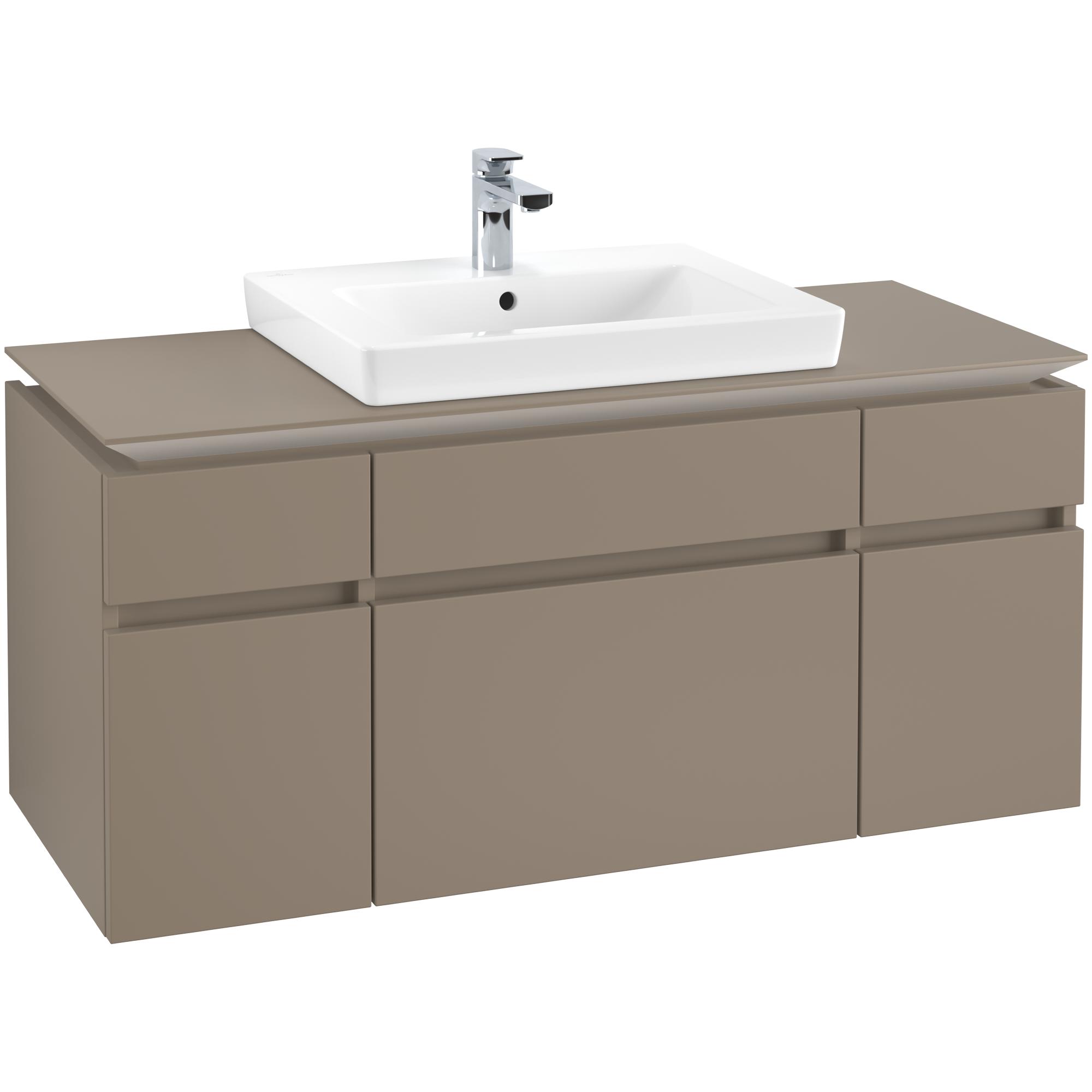 Tvättställsskåp Villeroy & Boch Legato med 5 Lådor för Tvättställ