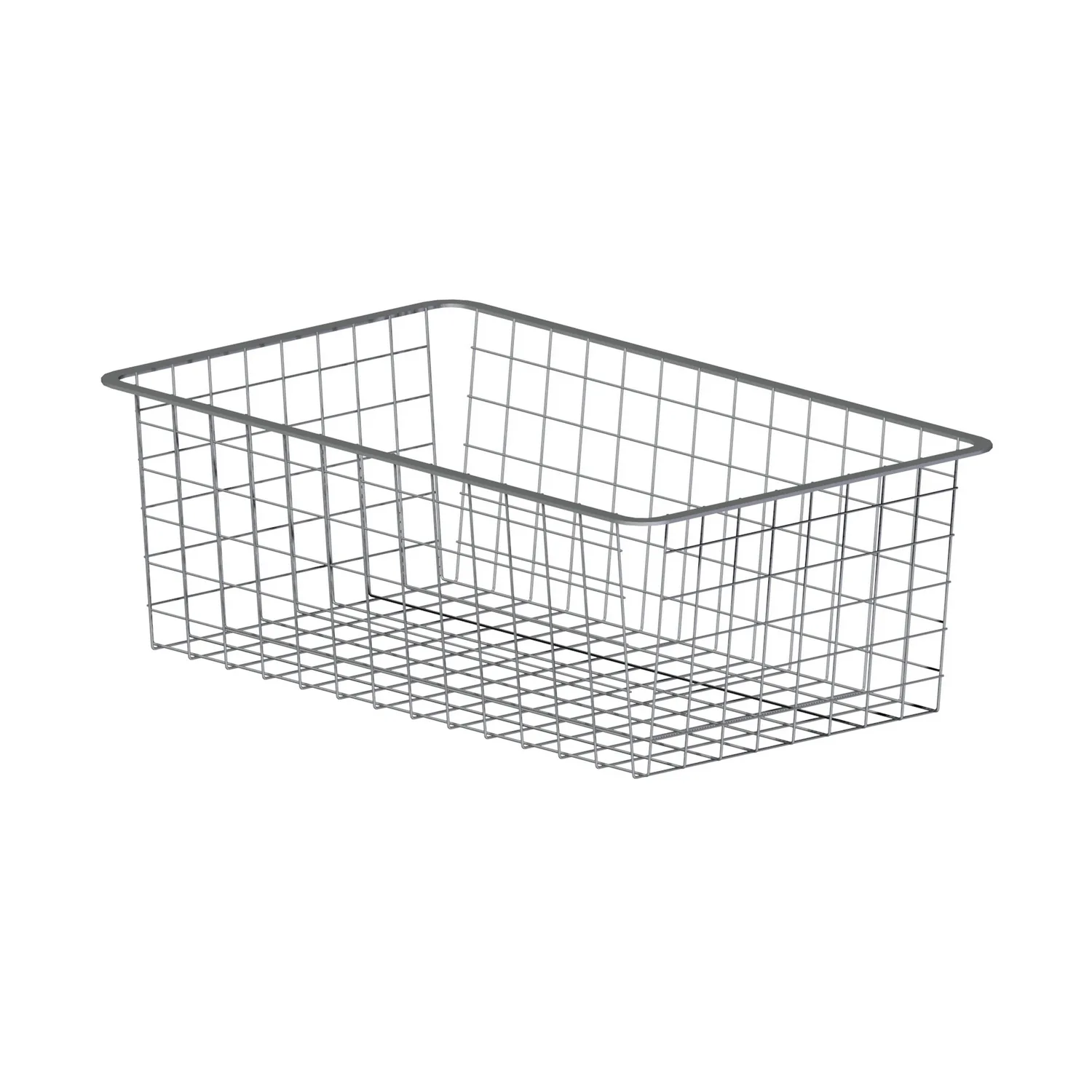 Trådback silver 327x527x185 Silver, 185 mm