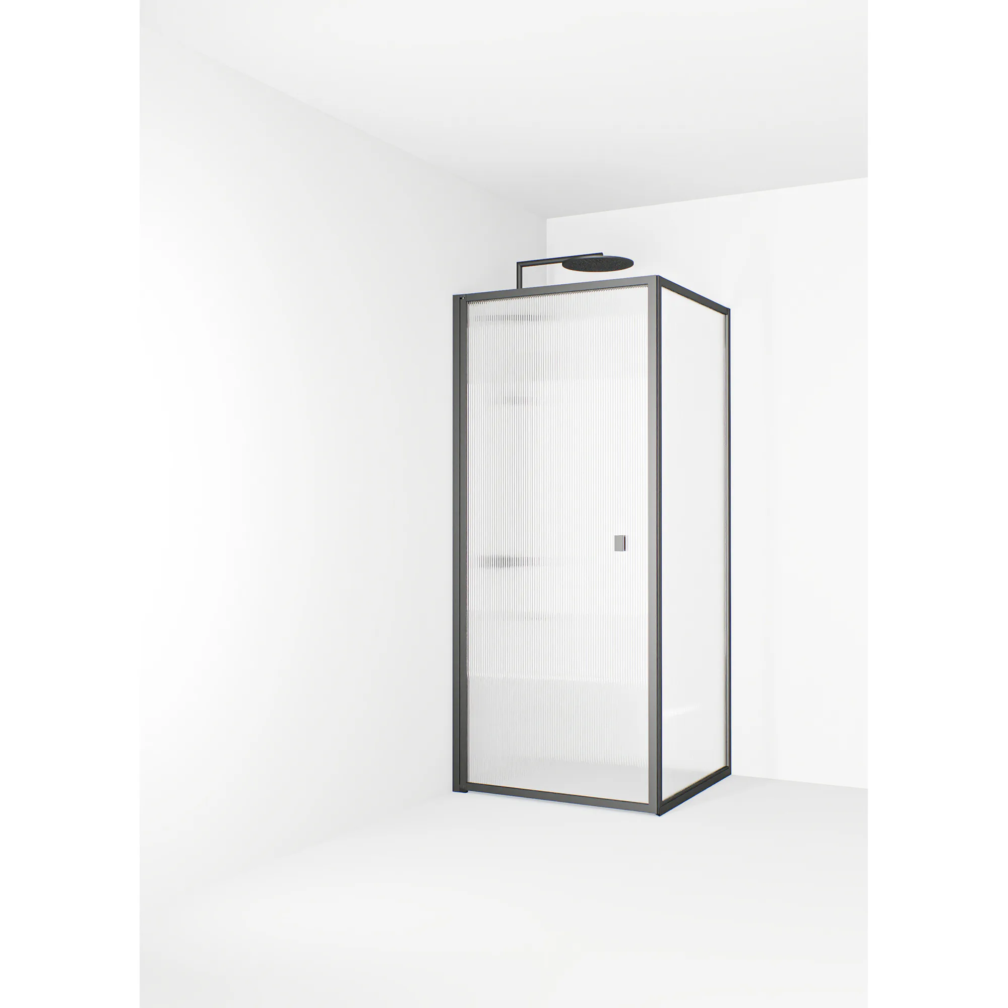 Empire Swing 89x89 Gun metal Linjeglas Färg: Gun Metal, Bredd: 855 mm