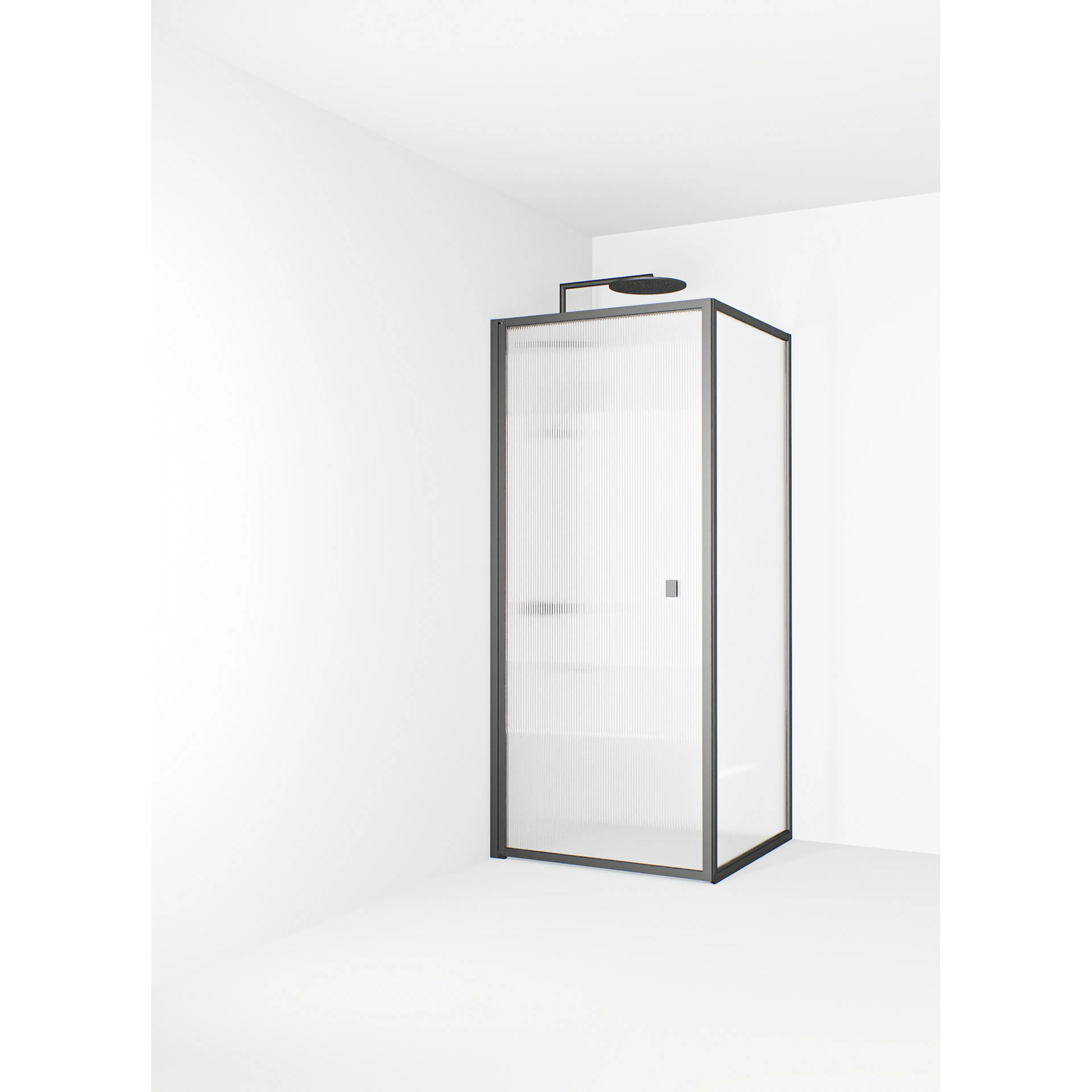 Empire Swing 89x89 Gun metal Linjeglas Färg: Gun Metal, Bredd: 855 mm