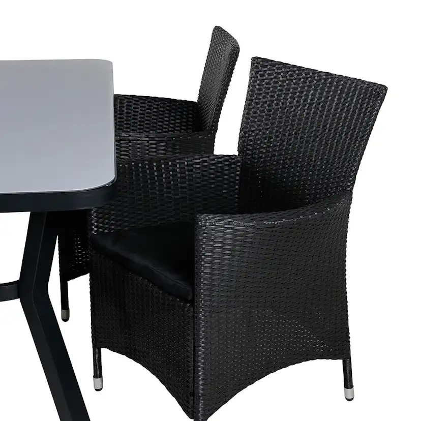 Matgrupp Venture Home Vyn med 4 Knac Matstolar