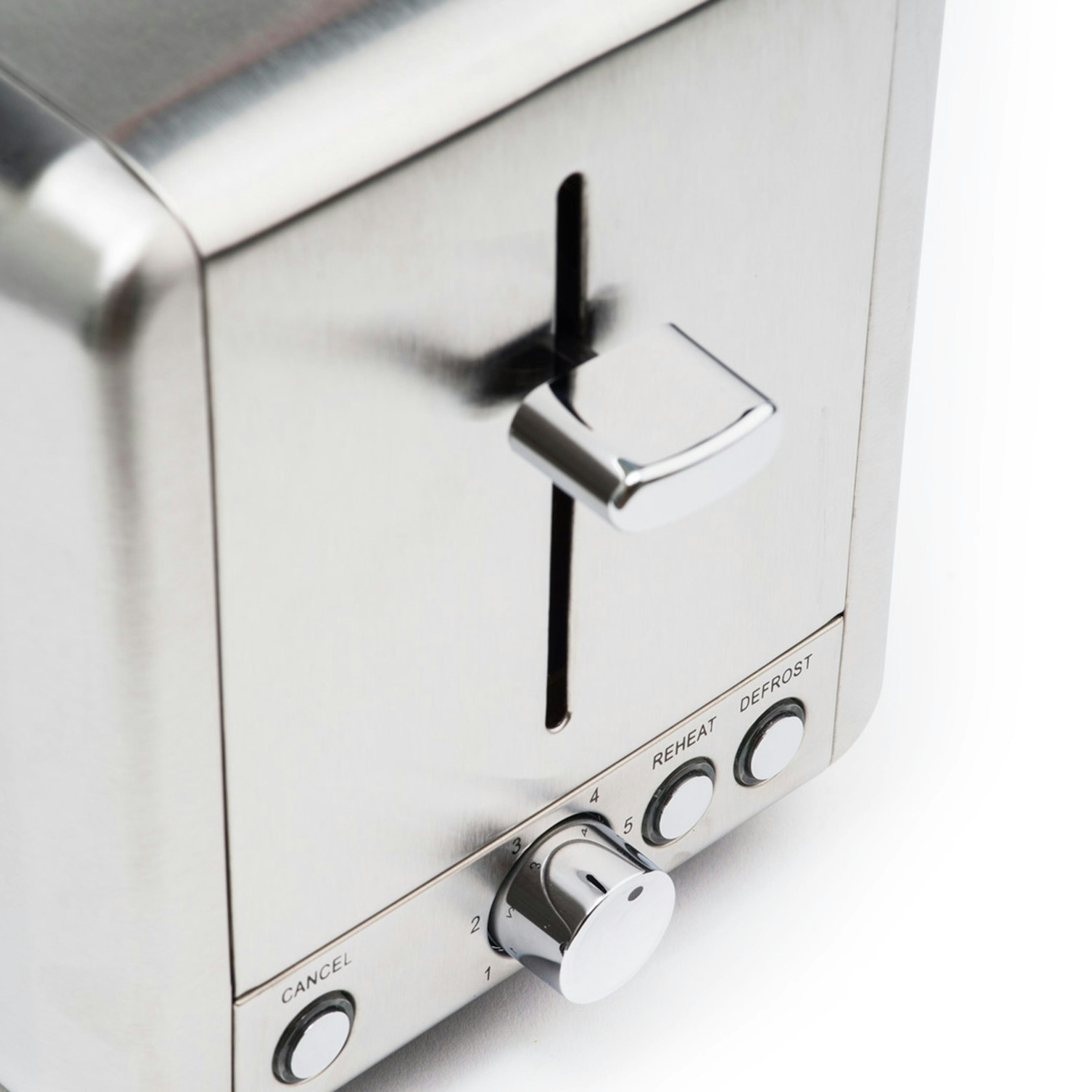 Brödrost Champion 2 skivor 925W BR220 Rostfri