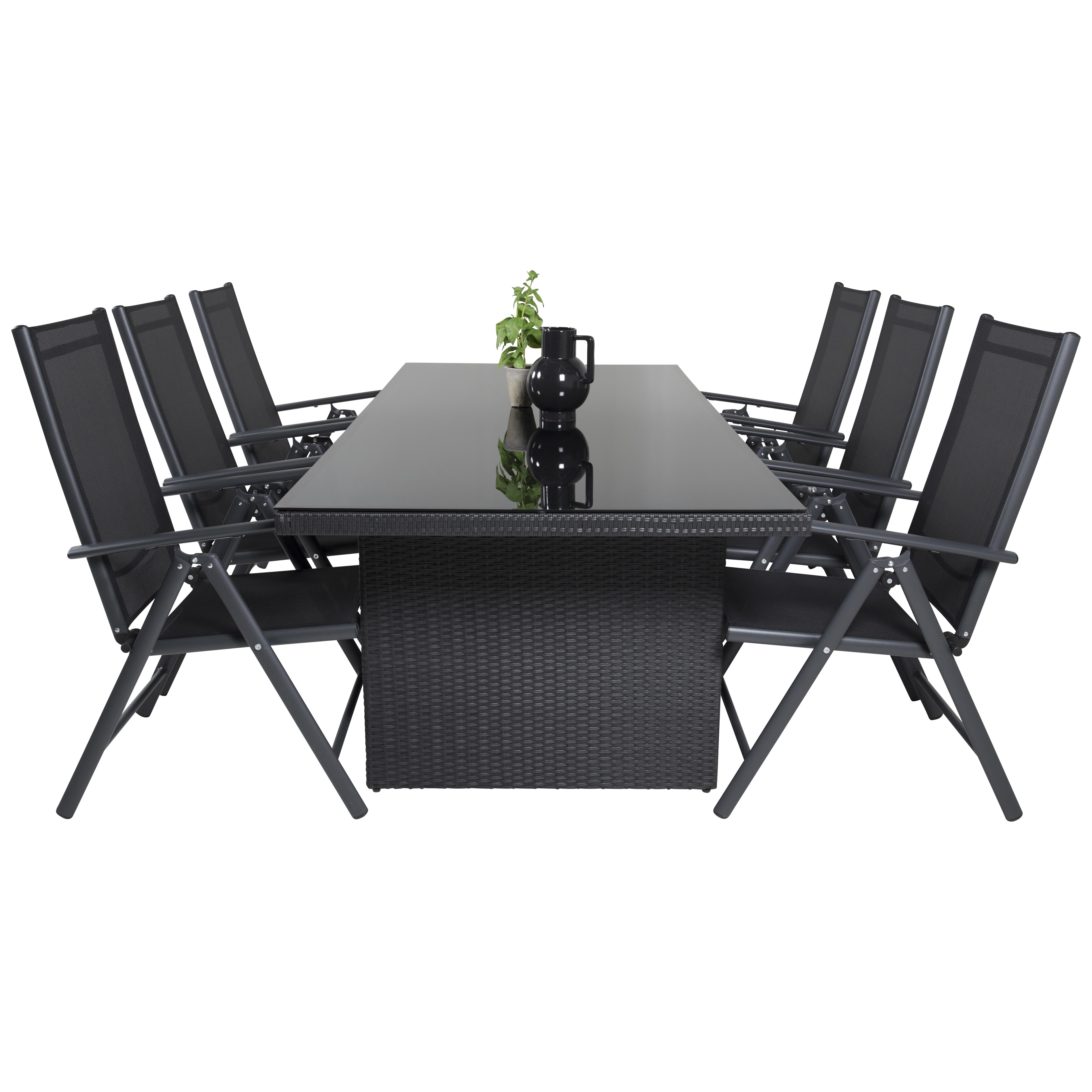 Matgrupp Venture Home Pishi 200 med 6 Bront Stolar