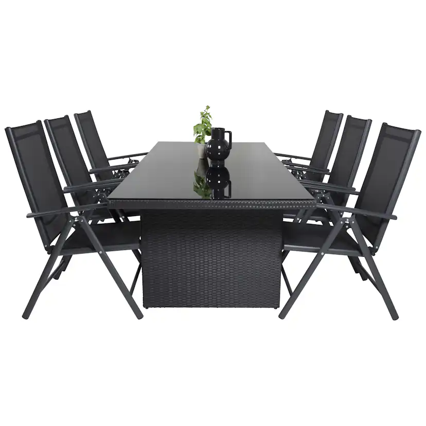 Matgrupp Venture Home Pishi 200 med 6 Bront Stolar