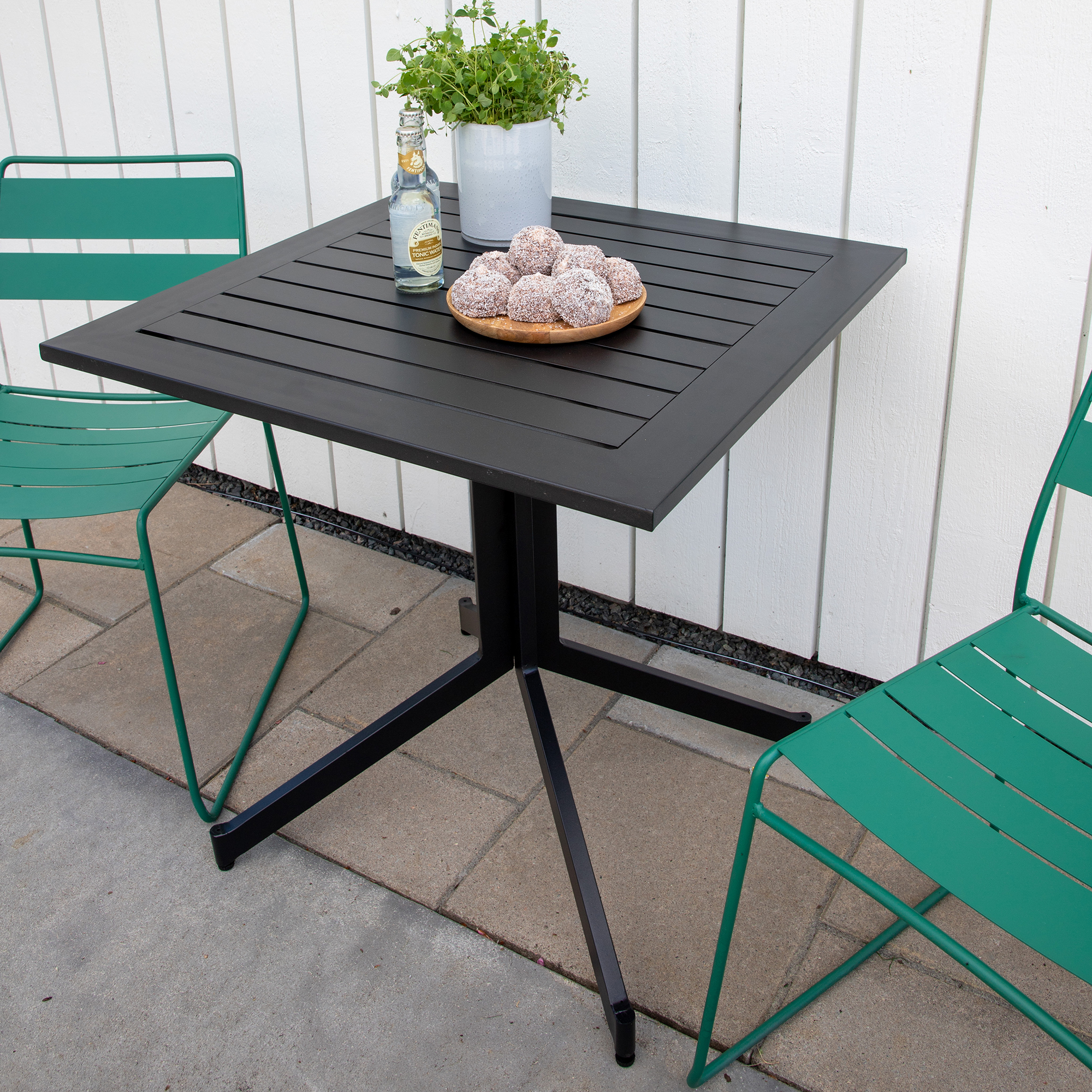Cafébord Venture Home Wheeler 70x70 cm Utomhus