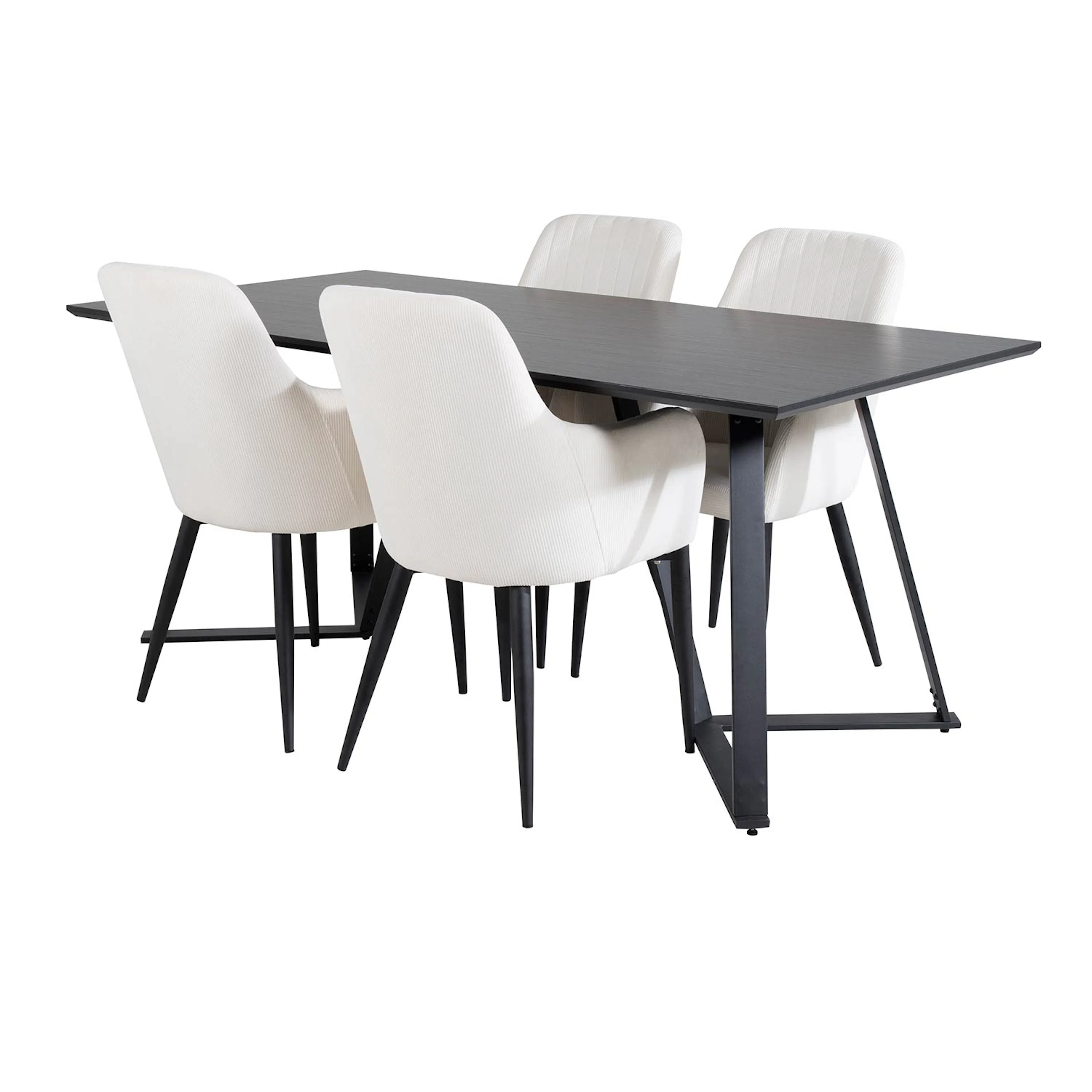 Svart/Beige